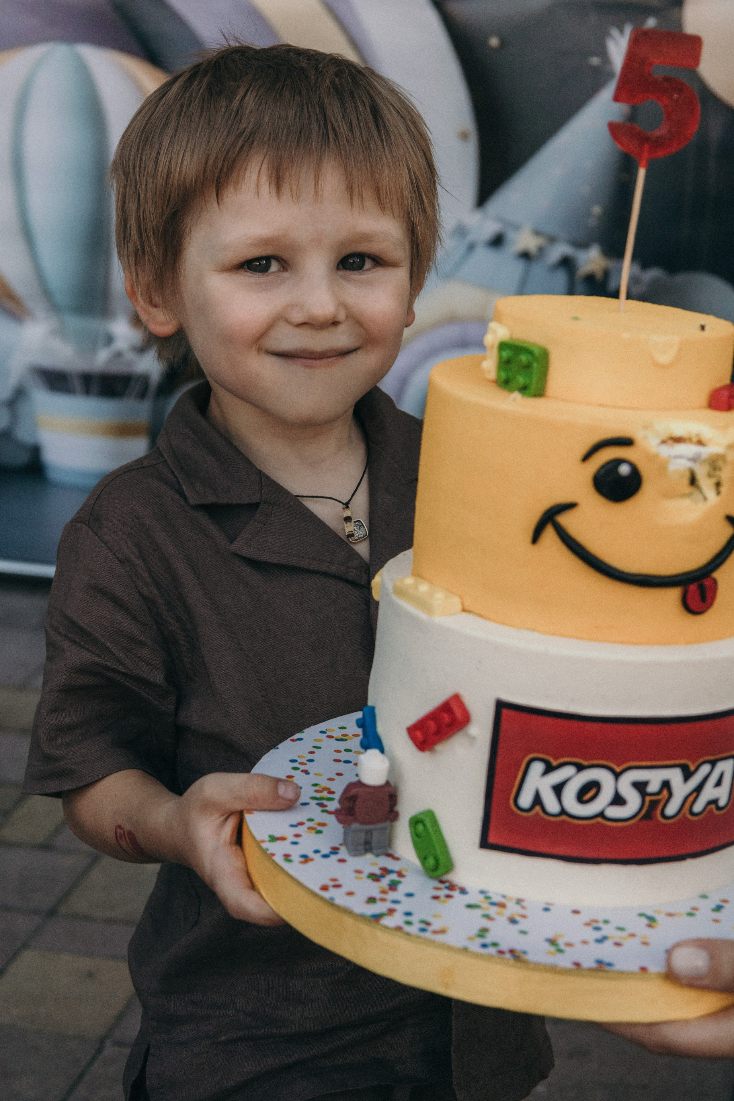Репортаж домашнего дня рождения в честь Кости (5 лет). Семейный фотограф в Москве, Щелково, Фрязино _ Виктория Степанова