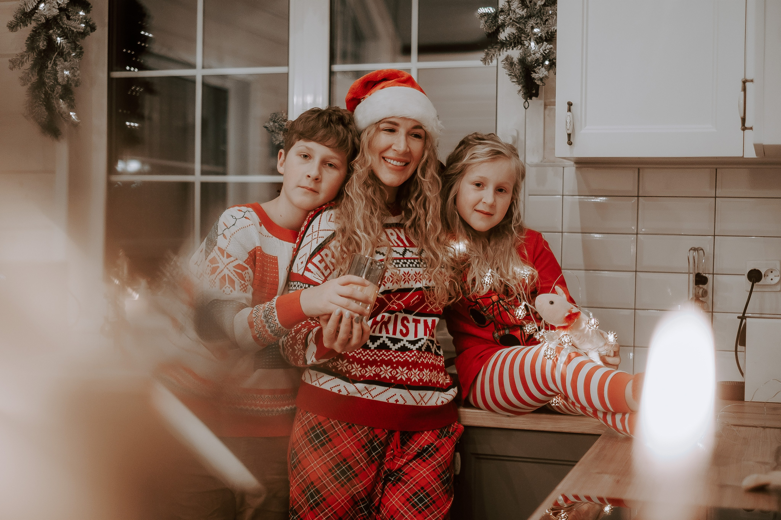 Семья в новый год. Фотограф Мария Хлебникова Санкт-Петербург Москва