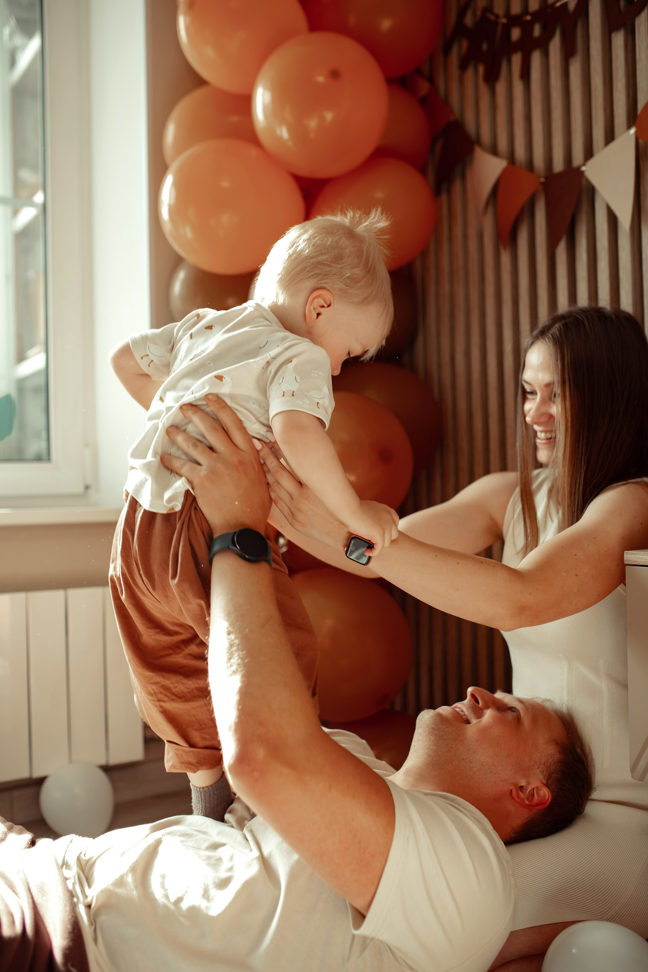 День рождение Арсения+домашняя съемка. Семейный и детский фотограф в Москве Дорогова Екатерина