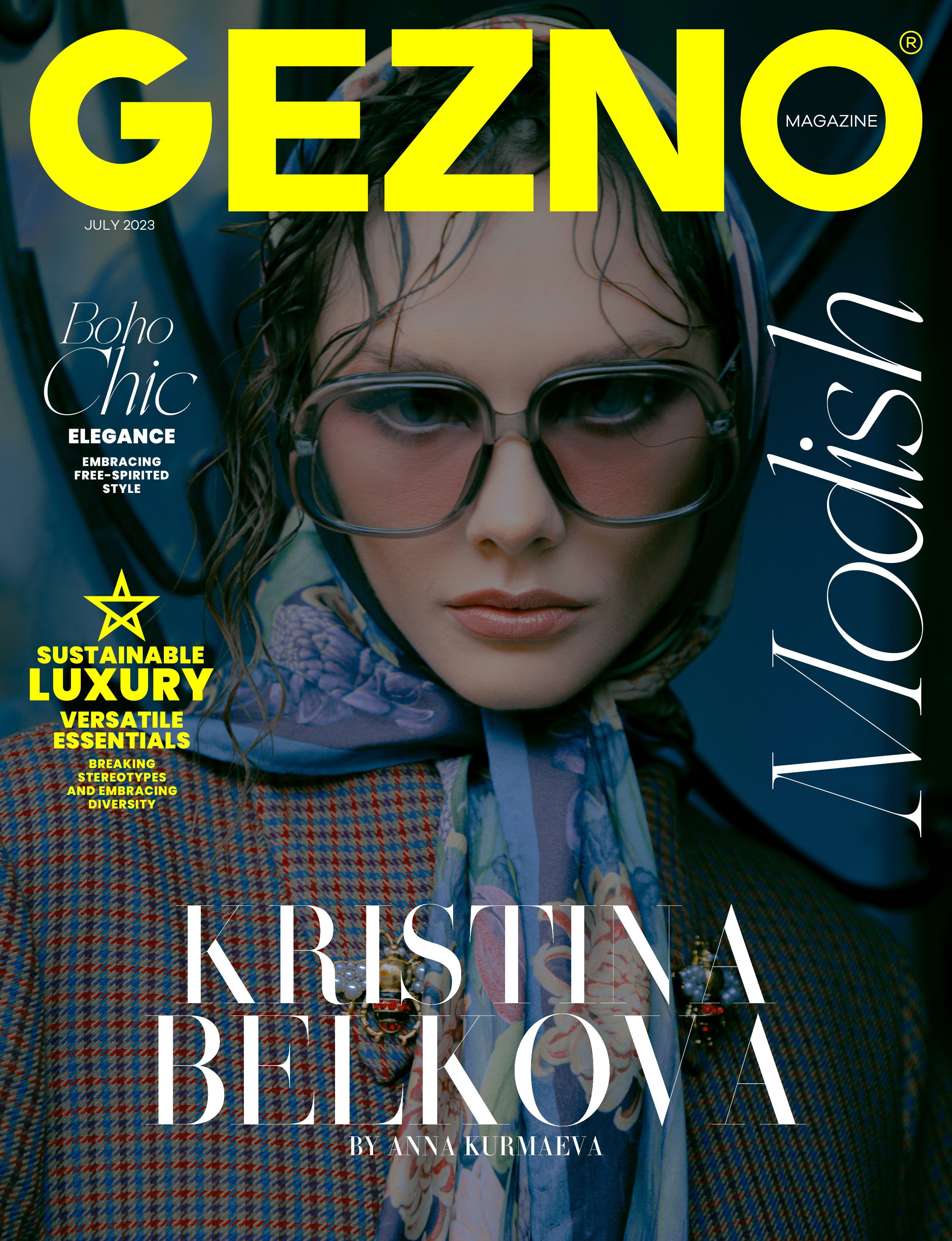 Обложки журналов. Art & Fashion фотограф Москва Анна Курмаева