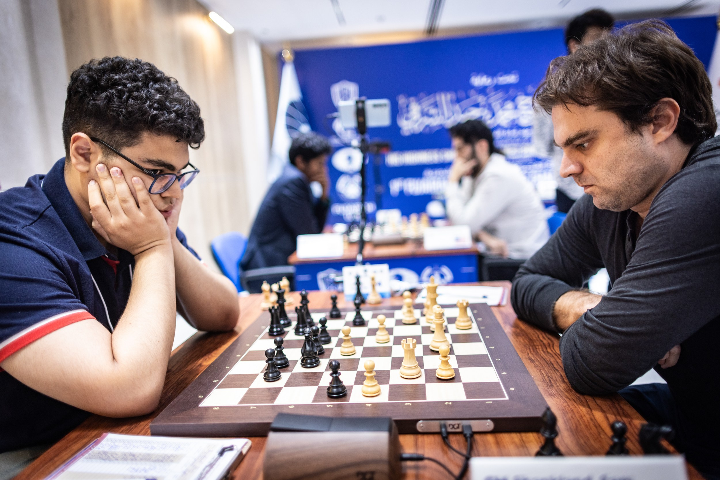 2025.08.29 1st. FUJAIRAH GLOBAL Chess Championship — Round6. Фотограф Анна Штурман (репортажная съёмка любых событий и мероприятий) Anna Shtourman photographer