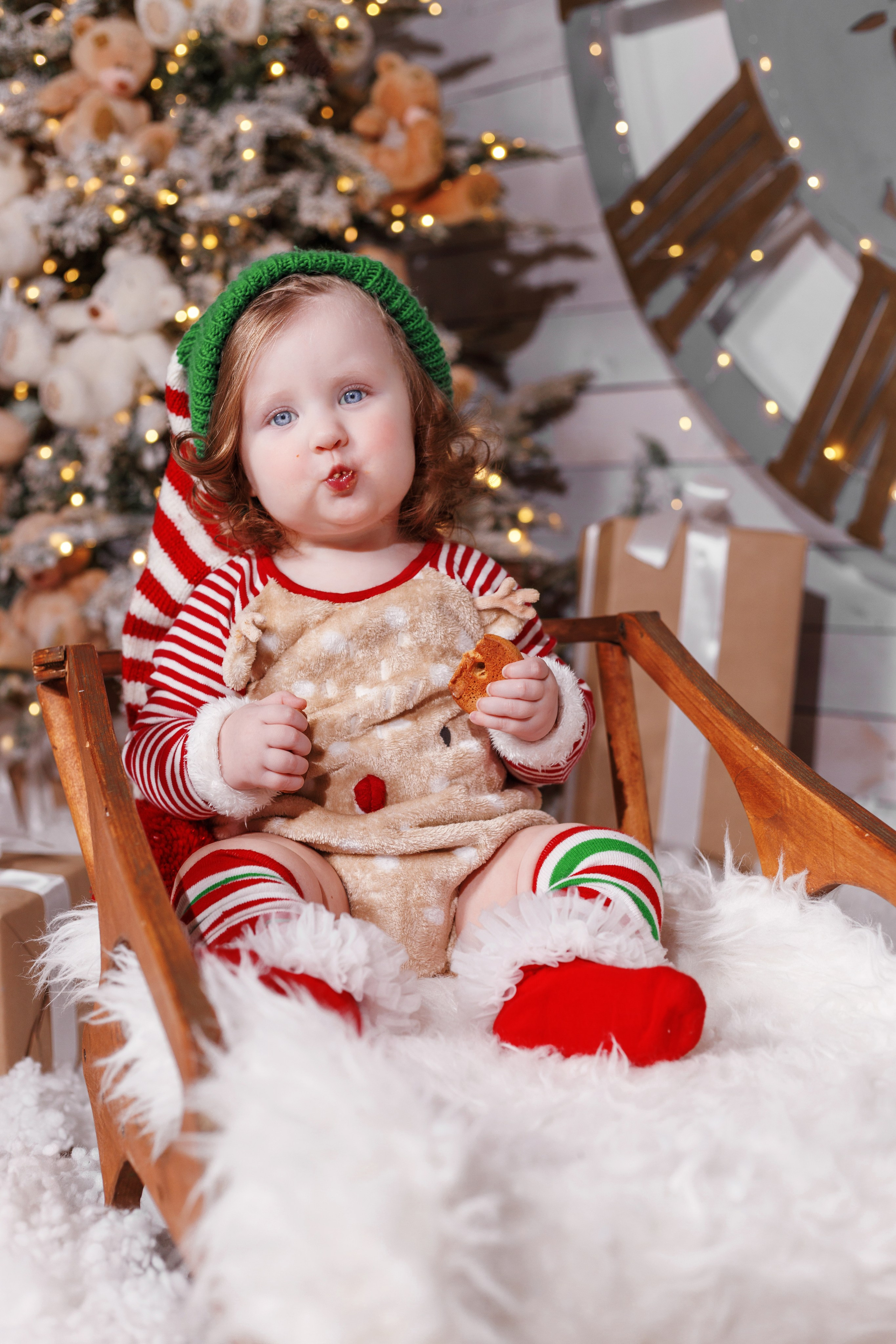 Новогодняя фотосессия для самых красивых деток в Сочи!. Детский студийный фотограф Сочи