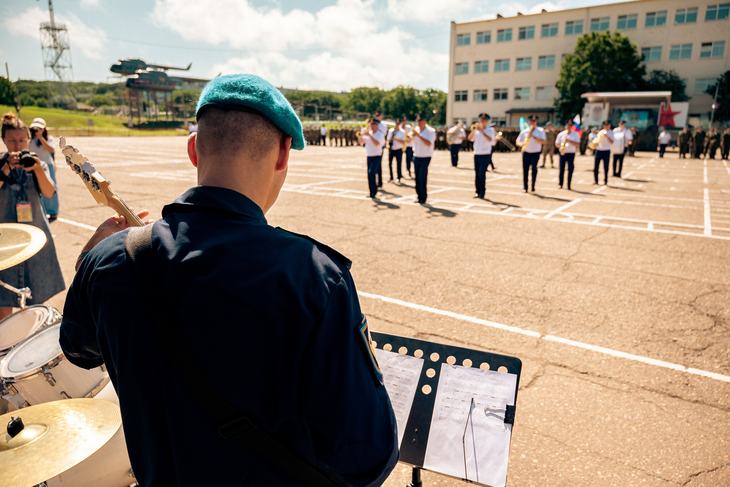 День ВДВ в г. Уссурийске