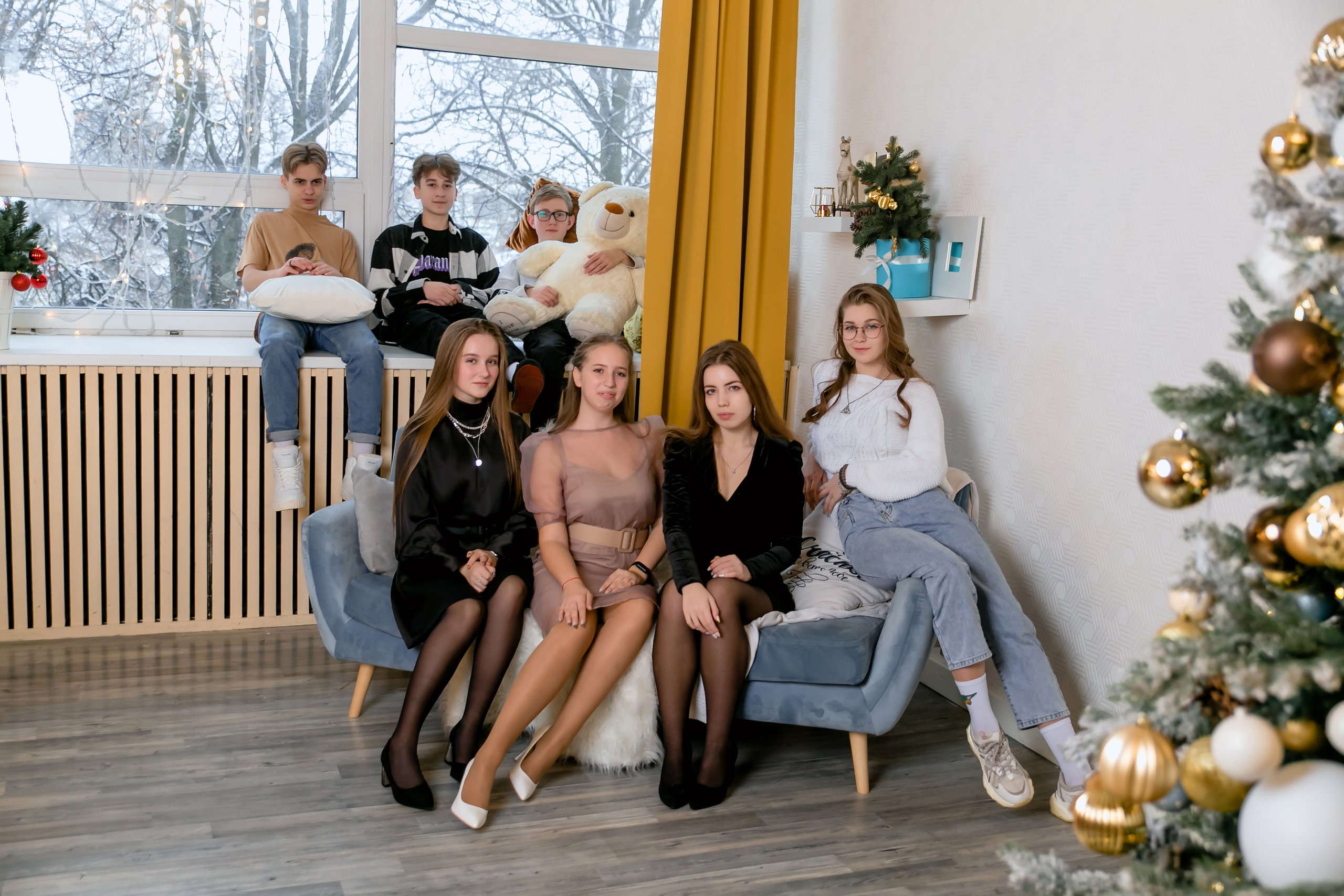 Фотосессия для альбома 9 класса. Школьный фотограф в Туле Светлана Привезенцева