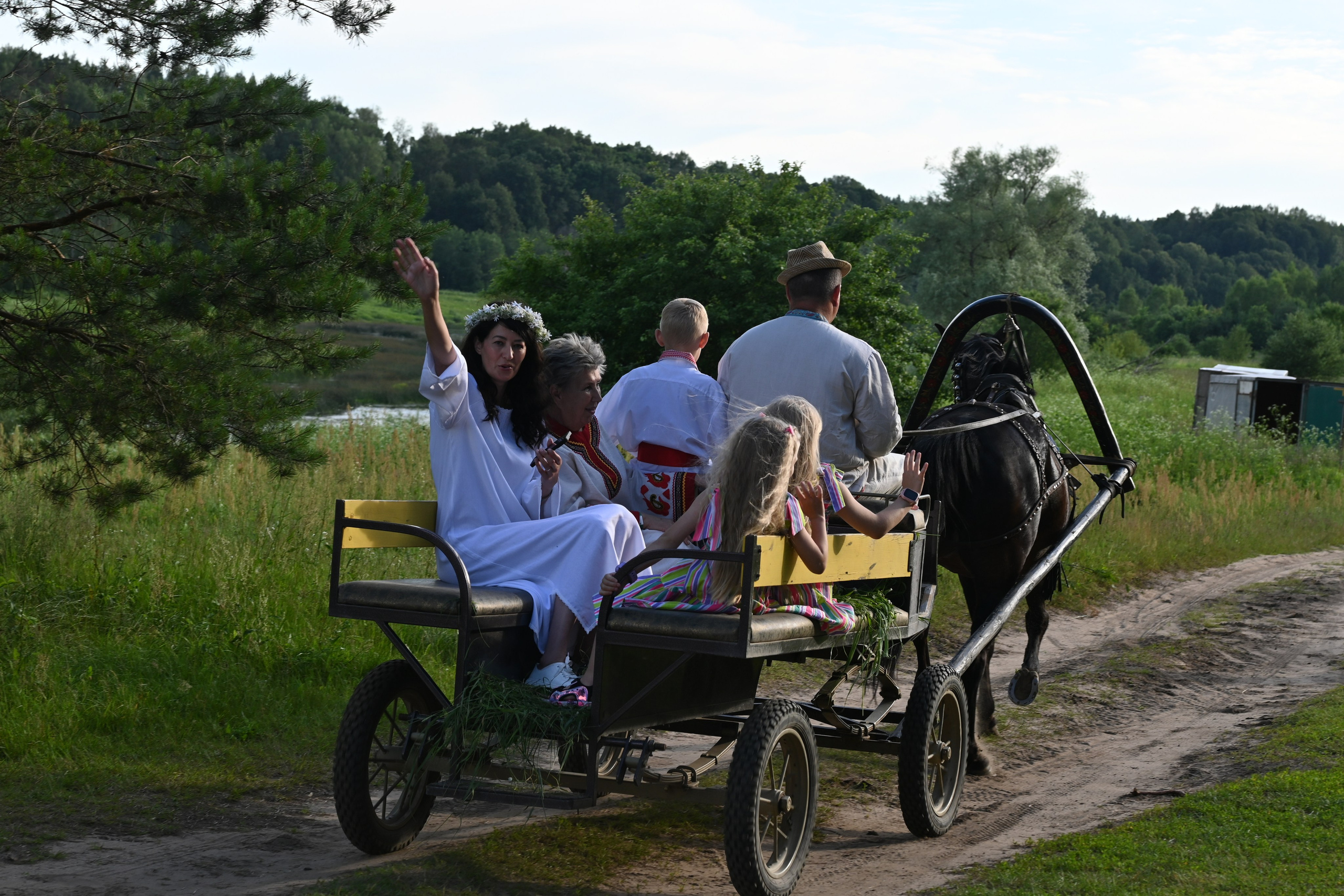 Репортажная фотосессия на природе. Семейный, детский, репортажный фотограф в Обнинске Соколова Ольга