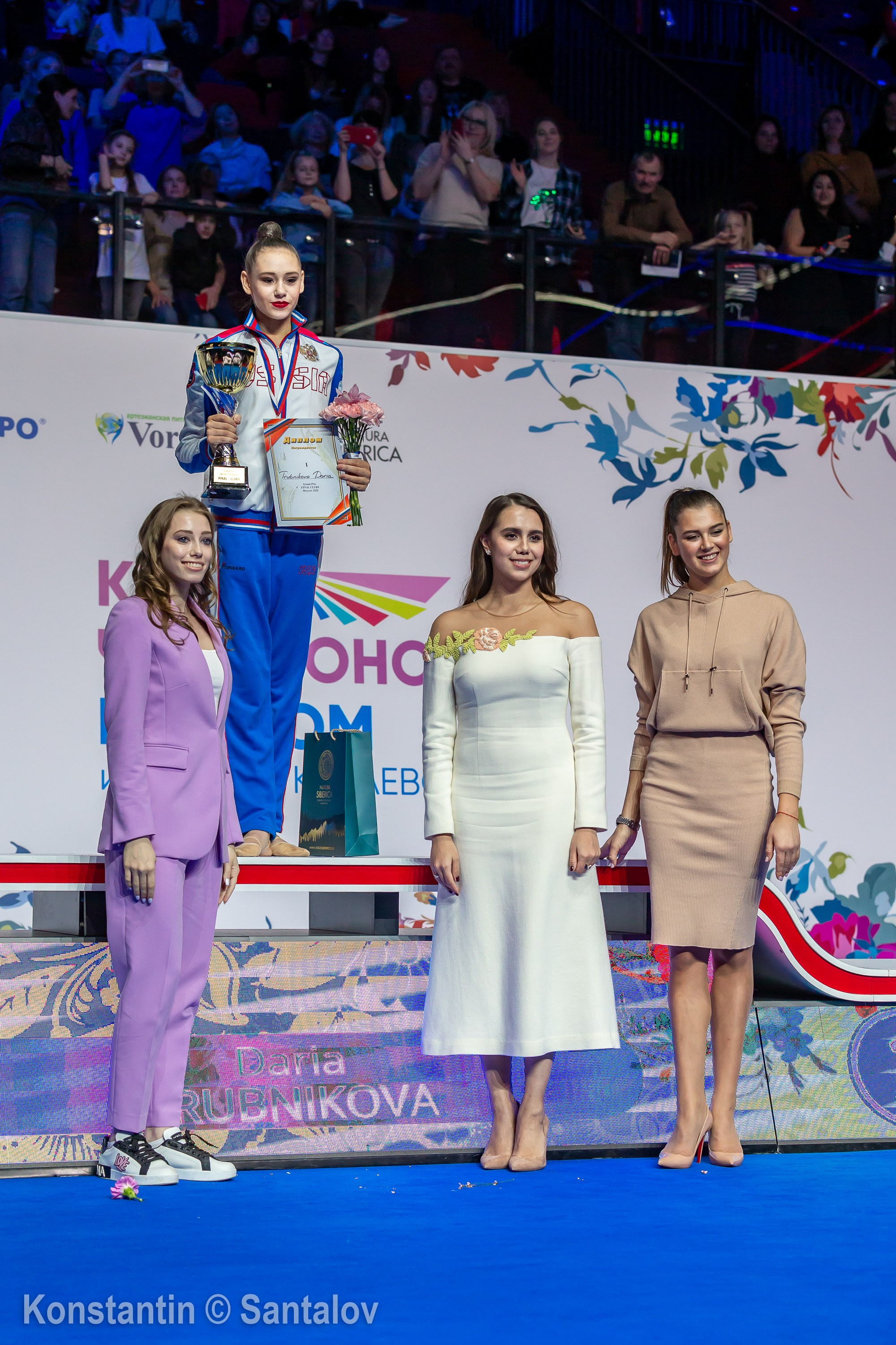 Grand Prix Moscow 2020, награждение. GYM-PHOTO. Спорт в кадре