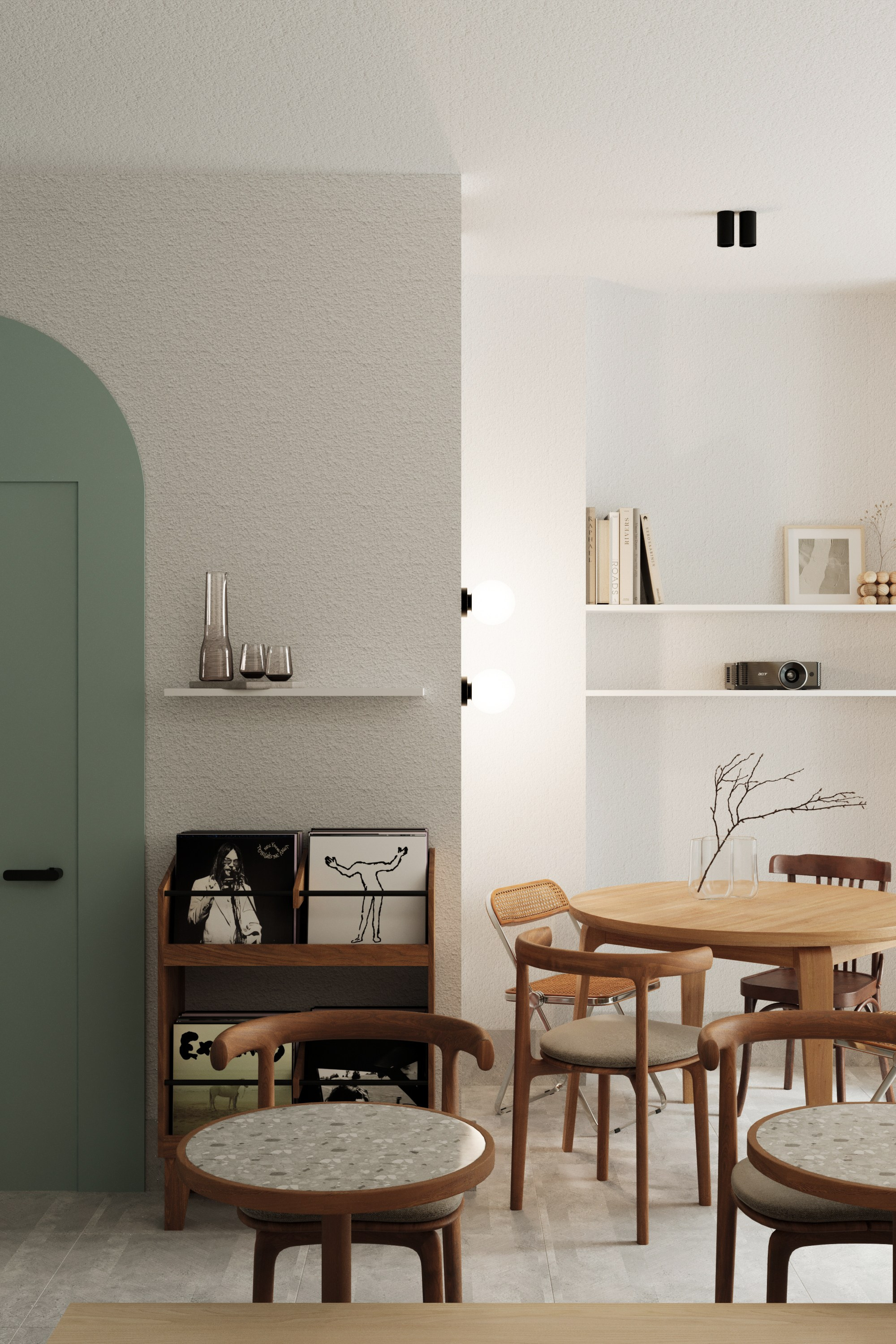 Кофейня — кофе в доме // реализован. Дизайнер интерьера | kolchanova.dsgn