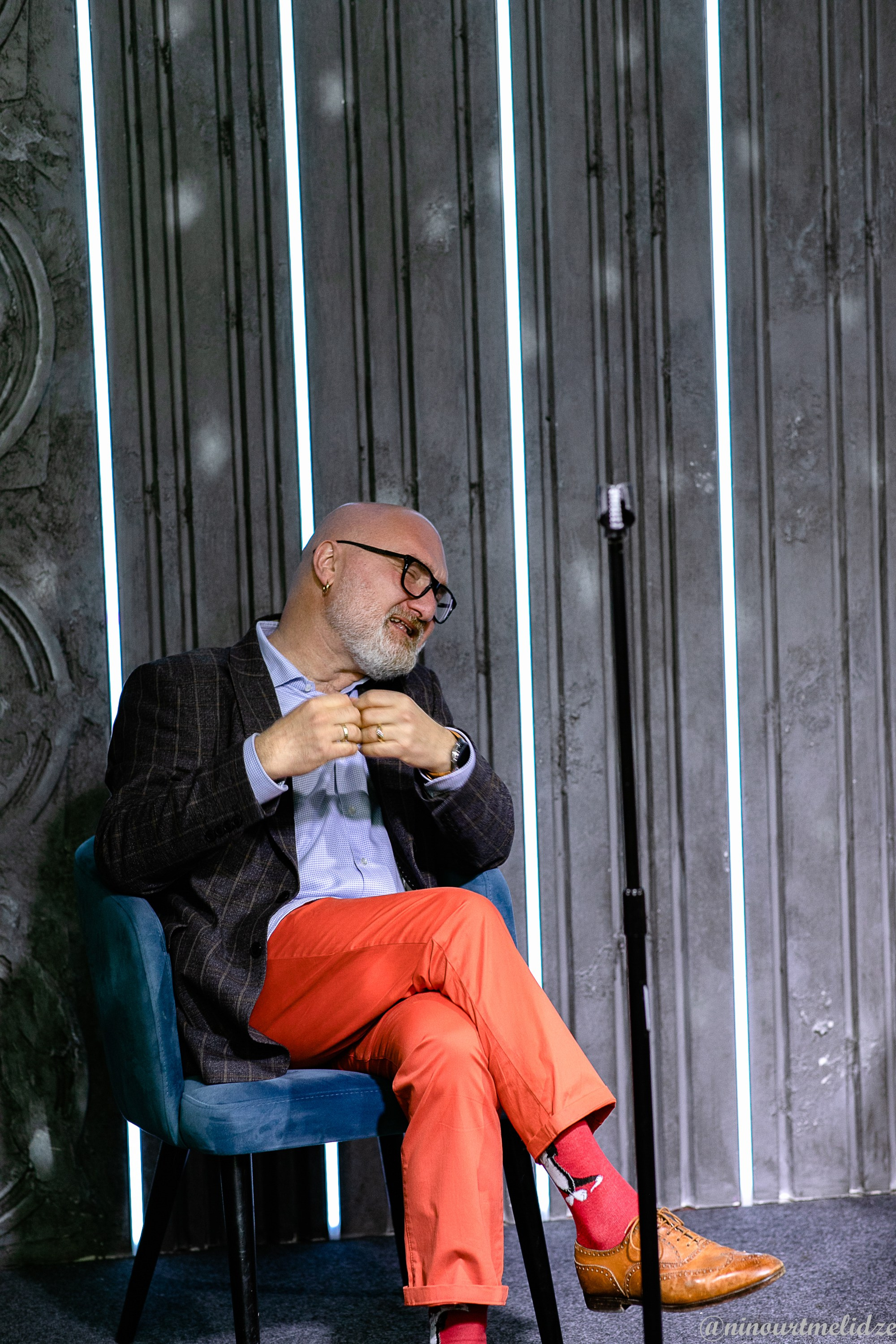 Пресс конференция Kevin Maccoy. Art photographer Nino