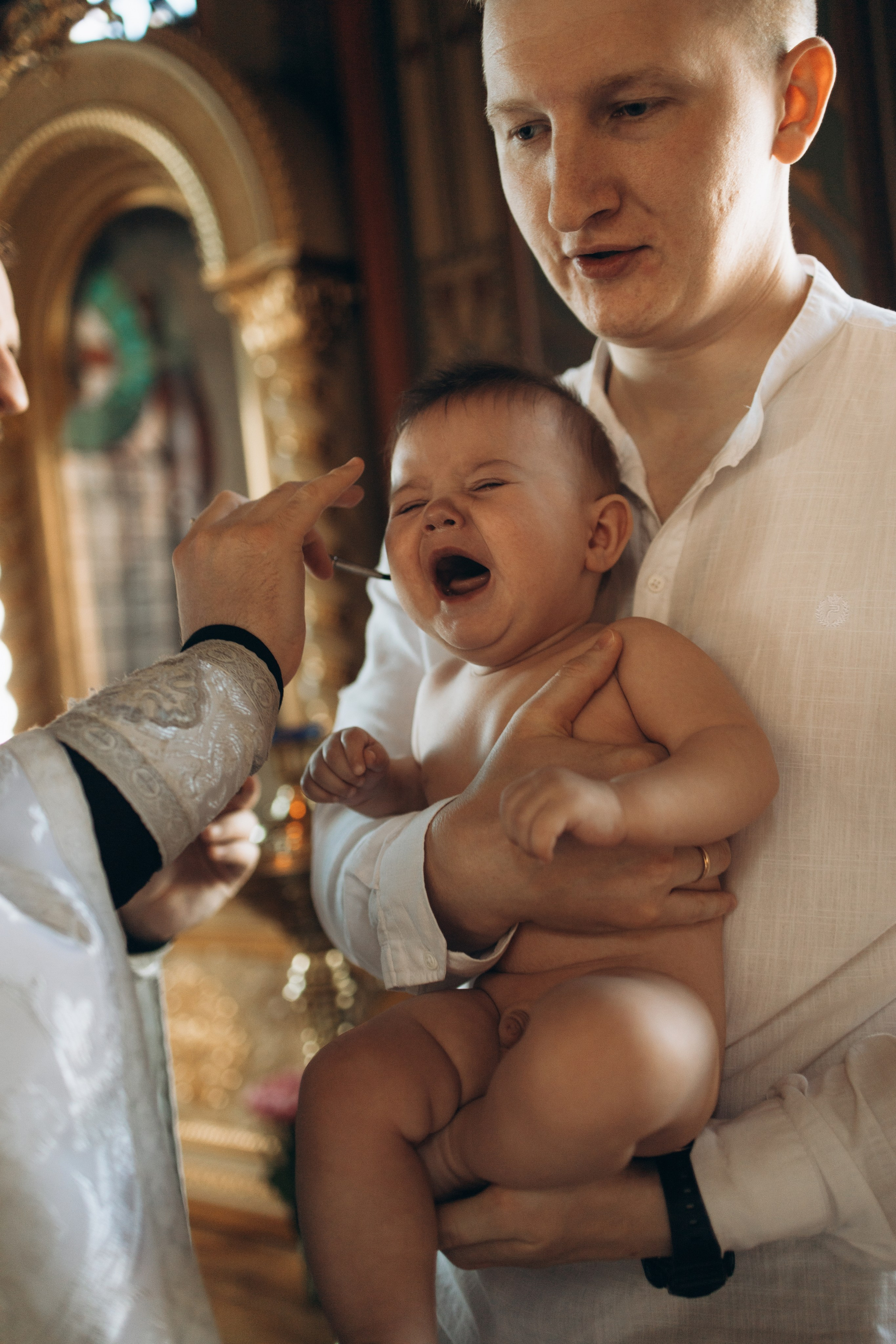 Крещение. Самый теплый фотограф в Краснодаре Рябоконь Ксения