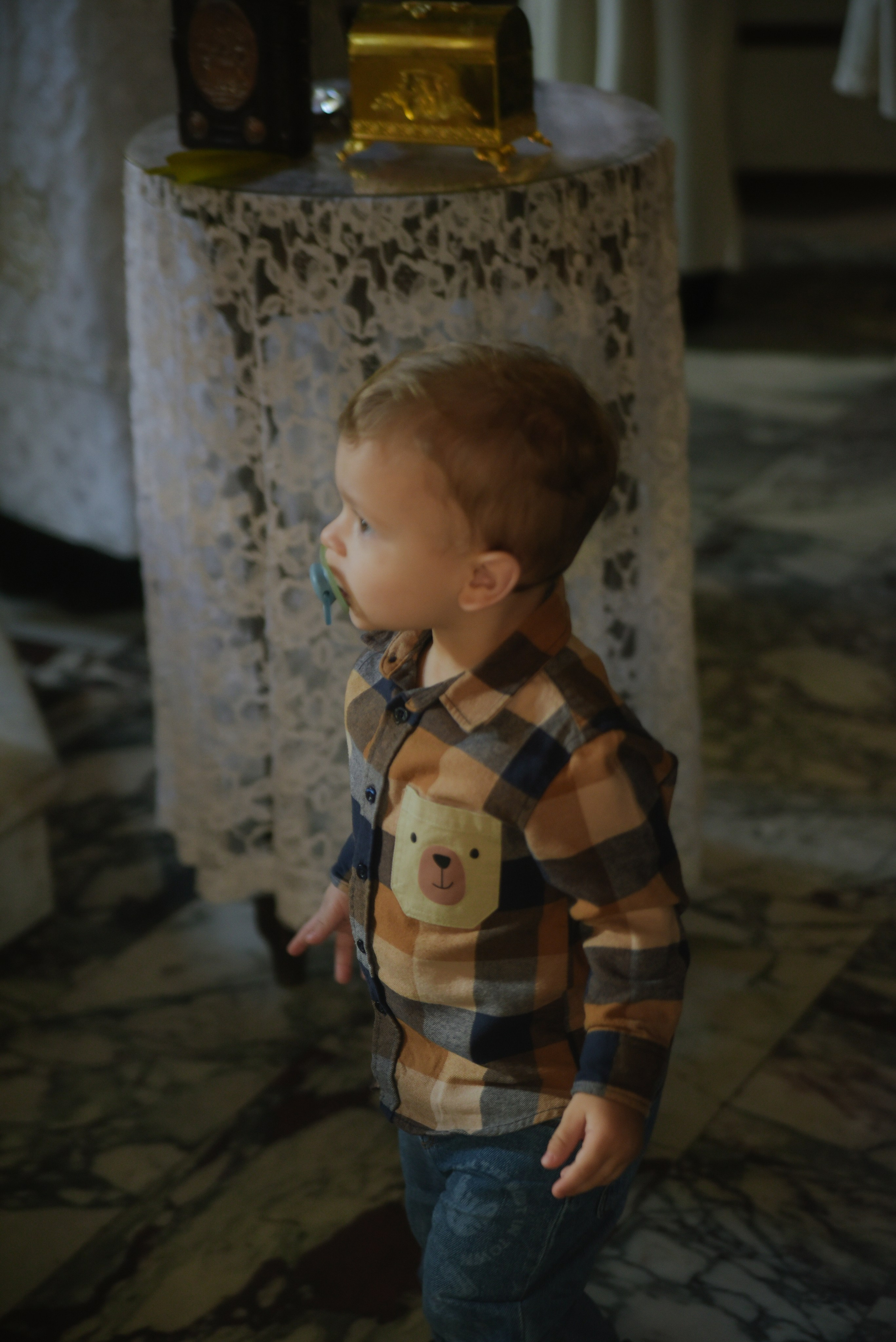 Таинство крещения Савва Храм Воскресения Словущего в Даниловской Слободе. Фотограф Лола Волна, город Москва