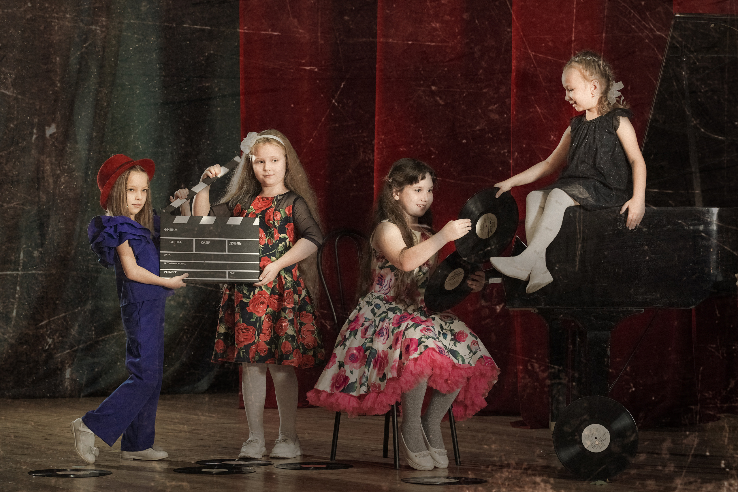 Серия фото в рэтро стиле. Семейный и портретный фотограф в Екатеринбурге Анна Лобанова