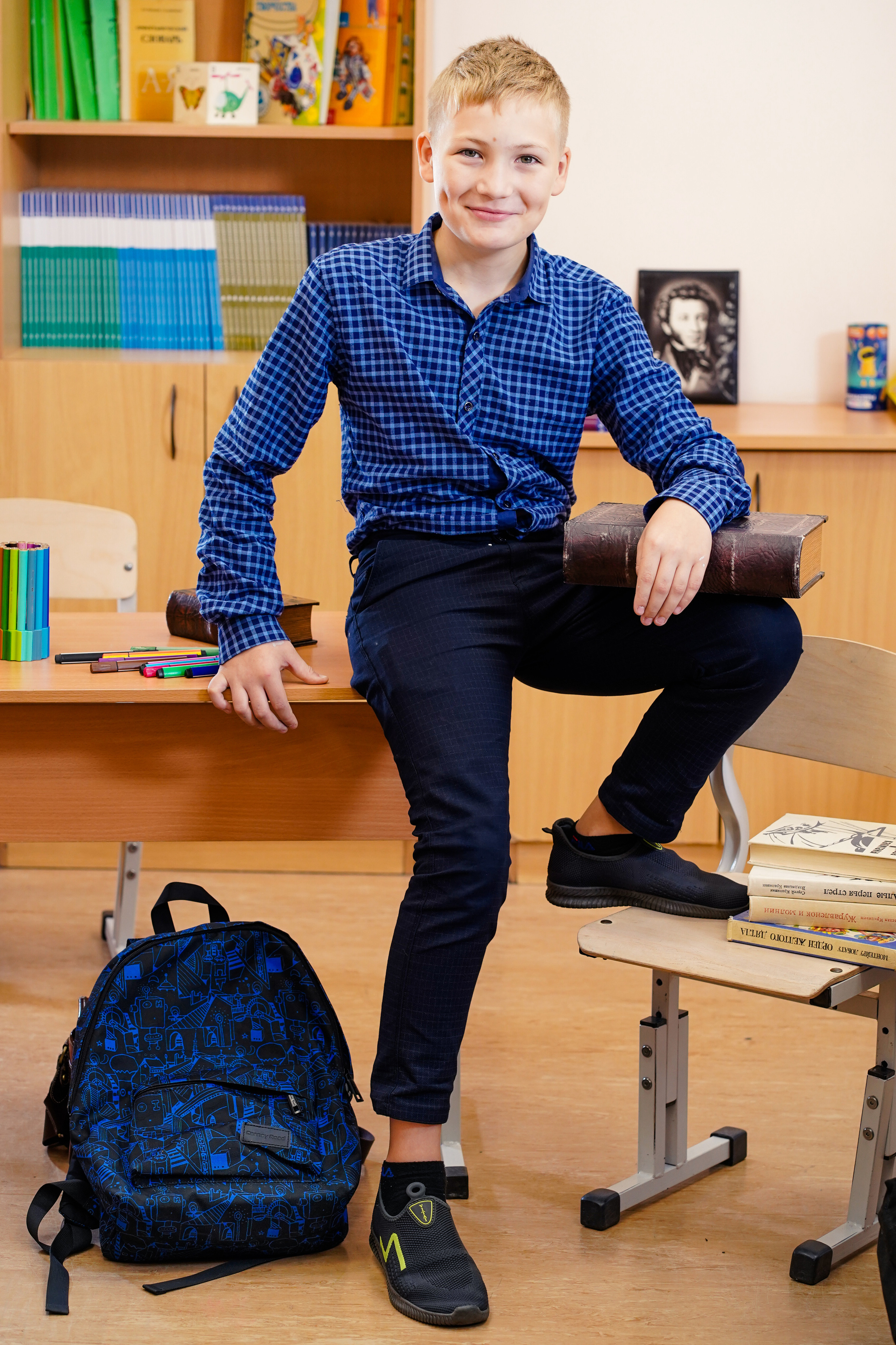 4 класс школы № 76. Семейный и портретный фотограф в Екатеринбурге Анна Лобанова