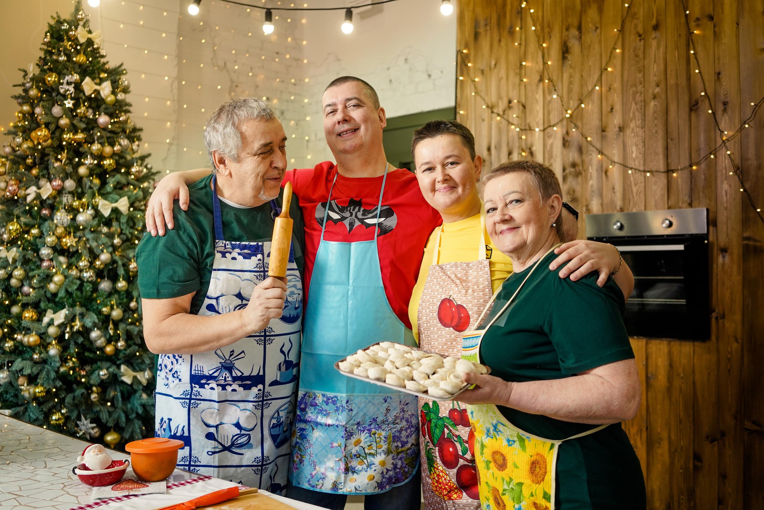 Новогодние пельмешки) Семейная фотосессия. Семейный и портретный фотограф в Екатеринбурге Анна Лобанова