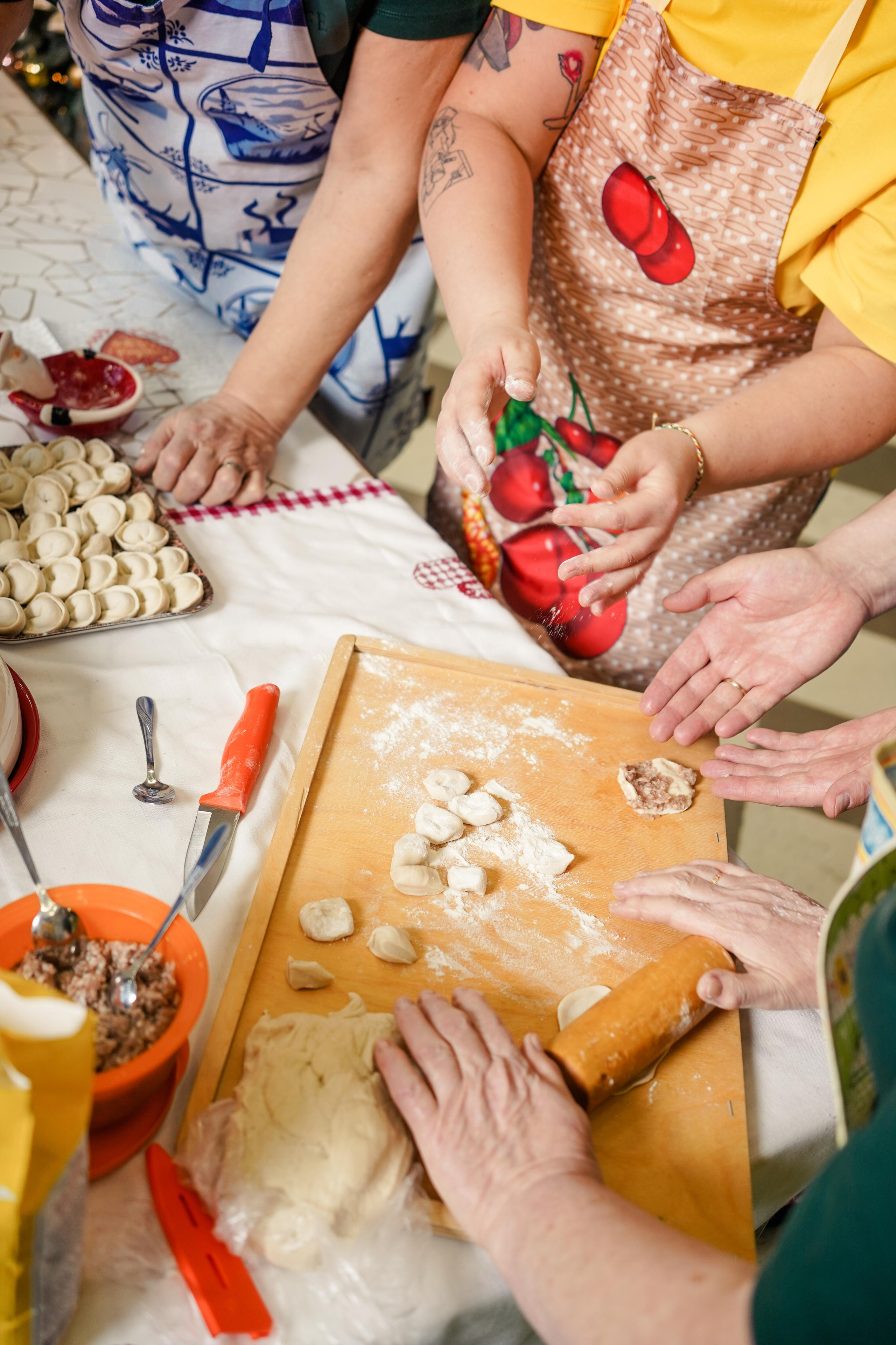 Новогодние пельмешки) Семейная фотосессия. Семейный и портретный фотограф в Екатеринбурге Анна Лобанова