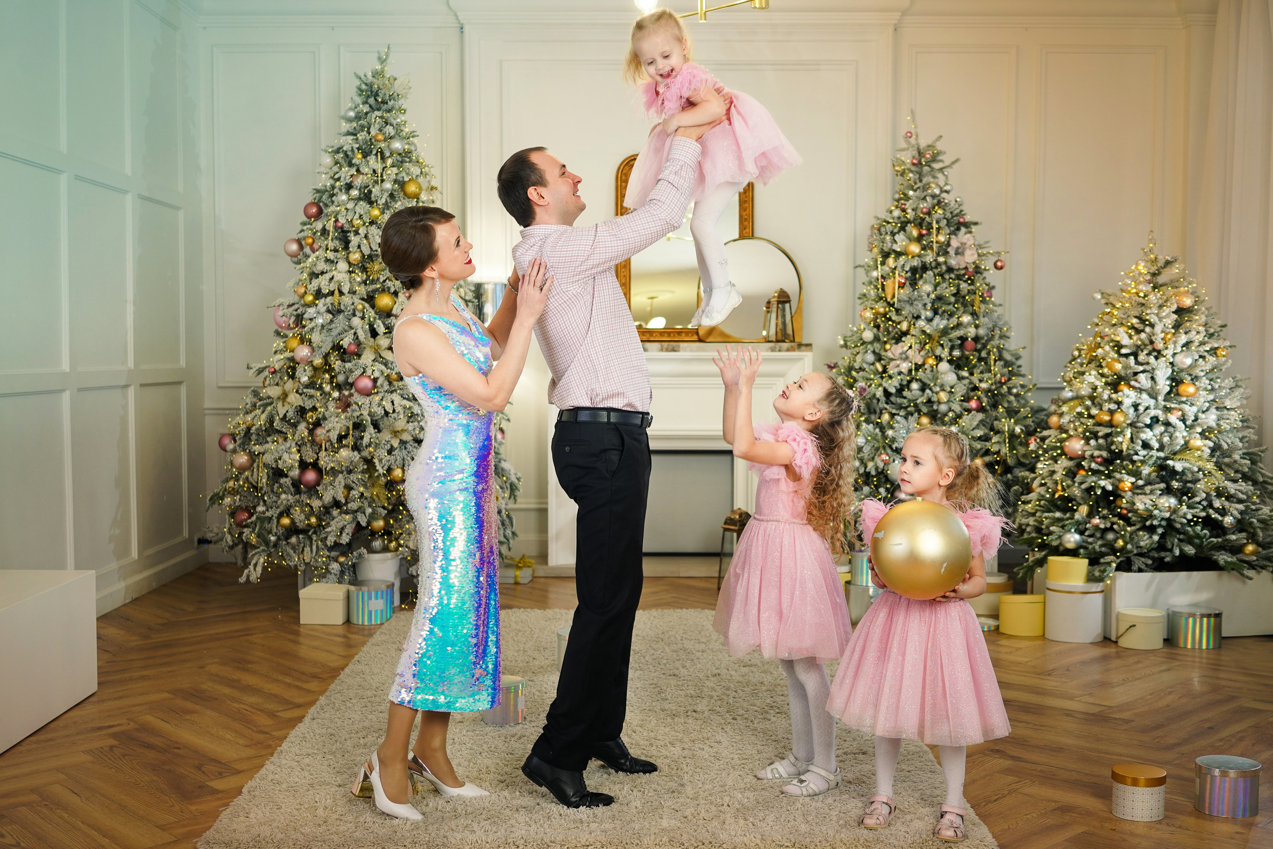 Фотосессия для большой семьи. Семейный и портретный фотограф в Екатеринбурге Анна Лобанова