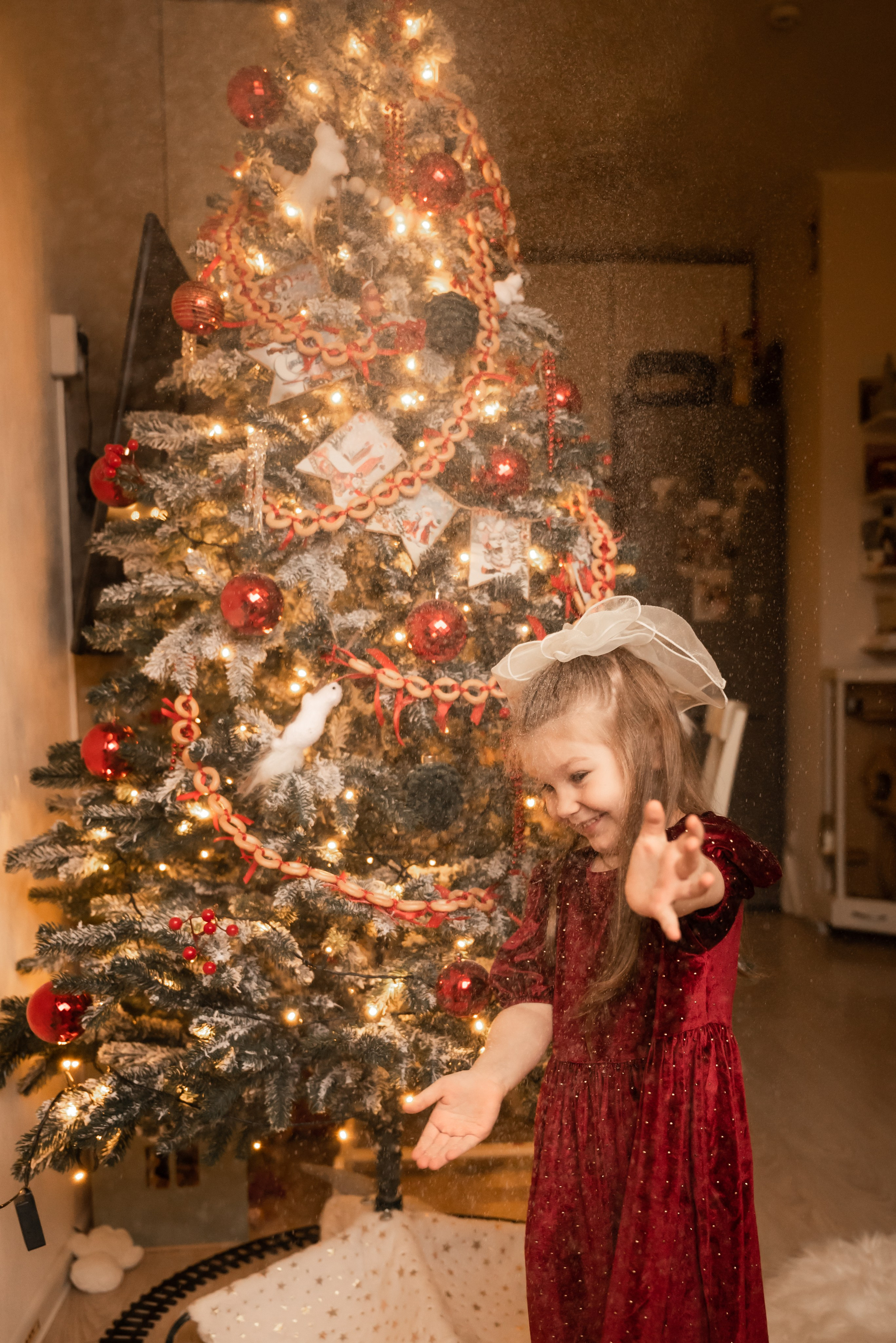 Новогодняя история Варвары. Фотограф Ксения Огородова портфолио