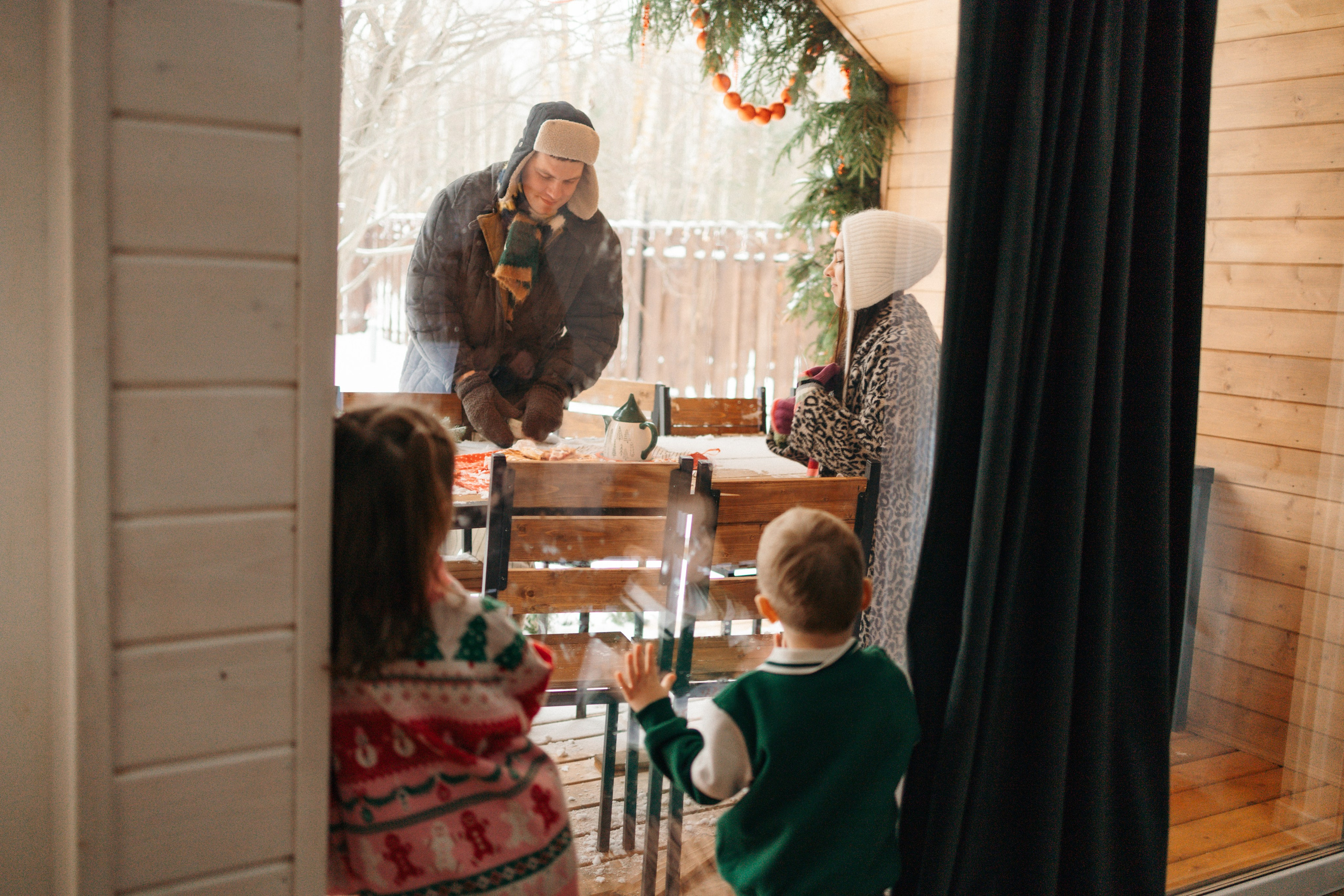 Зима в глэмпинге. Ваш фотограф