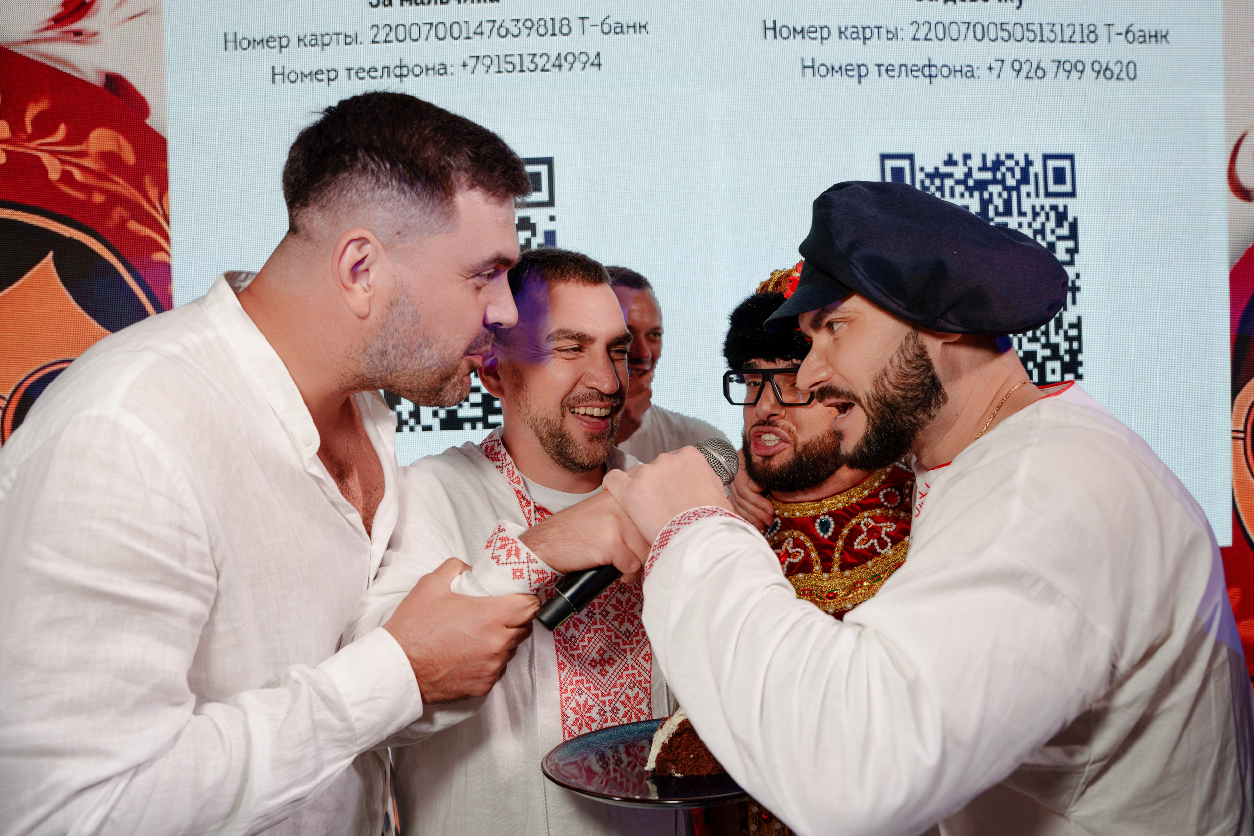 Репортажный фотограф на гендер пати в славянском стиле в Москве. Репортажный фотограф Москва Сергей Дружинин