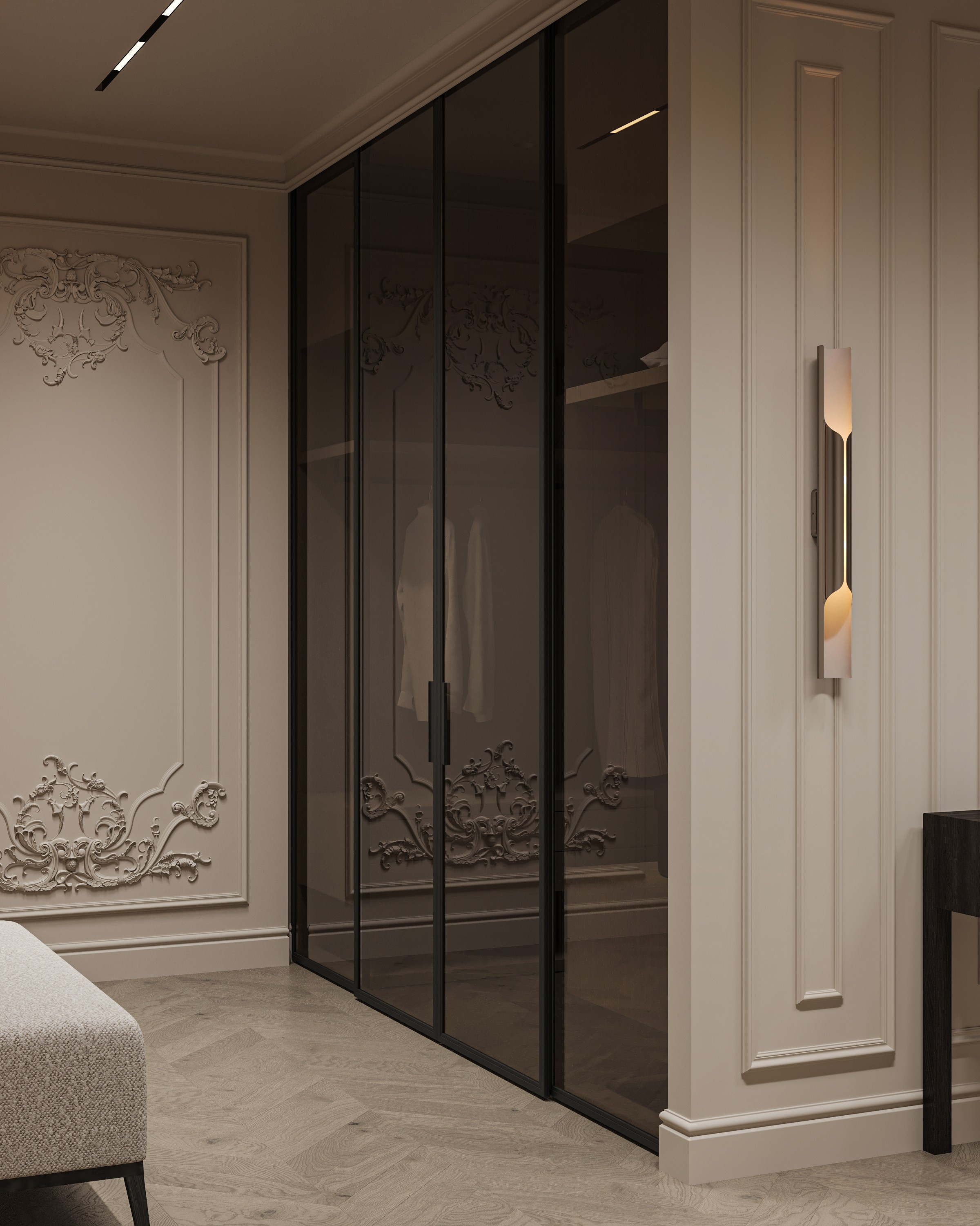 Кухня-гостиная ЖК «Континенталь». 3D визуализация интерьера Надежда Соколова