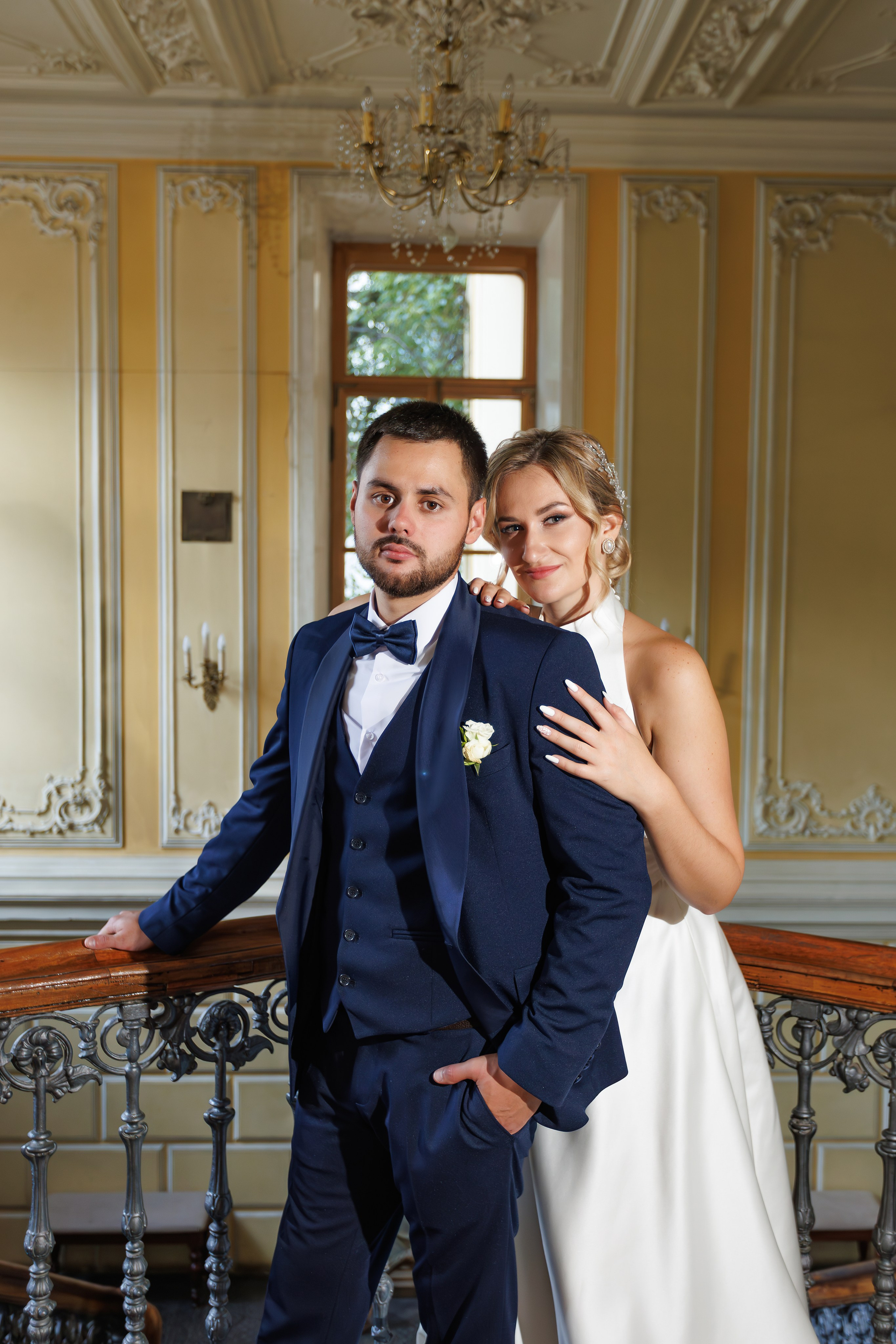 Свадебная фотосессия в библиотеке-читальне им А. С. Пушкина. Свадебный фотограф Москва и МО Сергей Киржаев