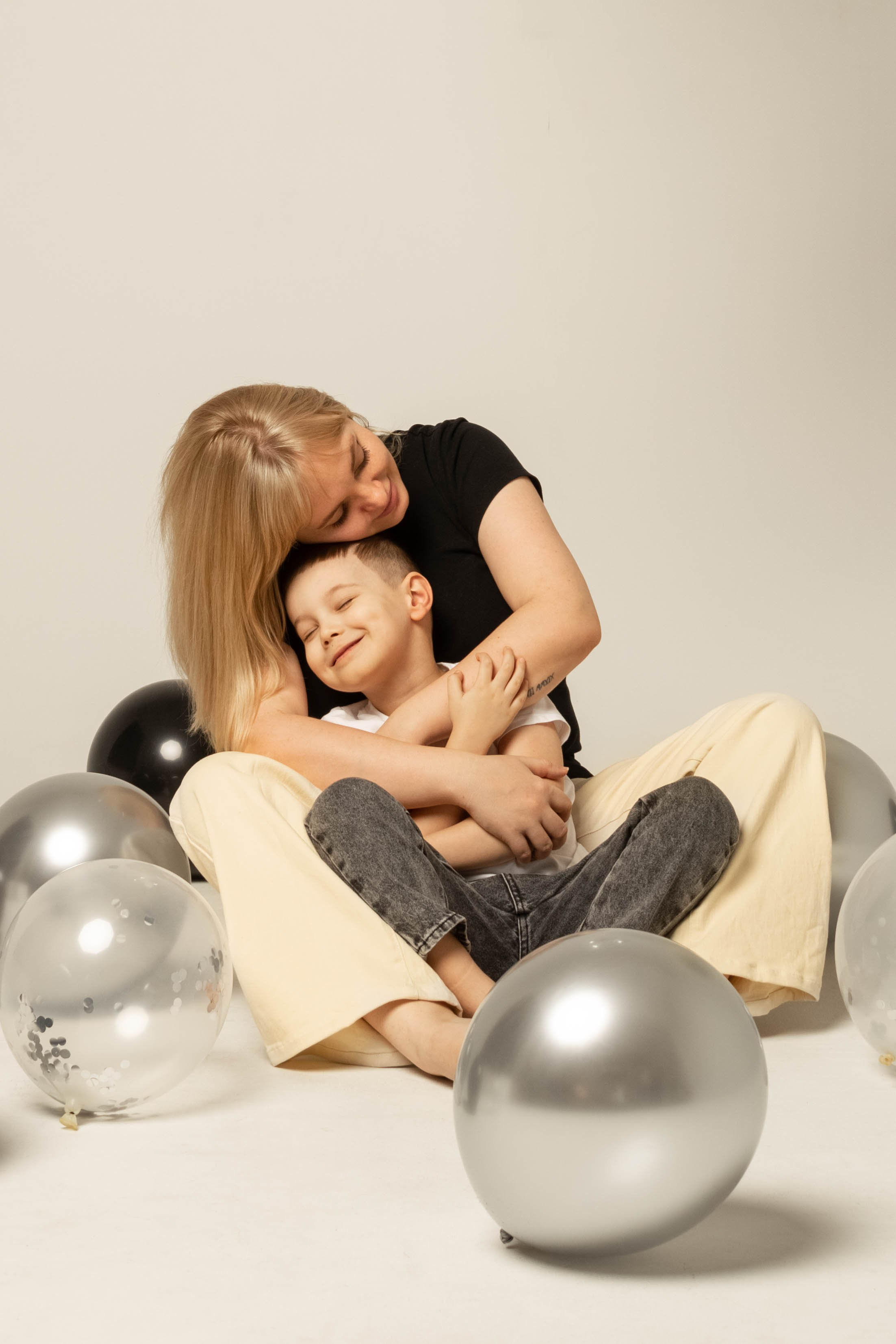 Семейная съемка в студии. Портретный фотограф в Санкт-Петербурге Наталья Родионова