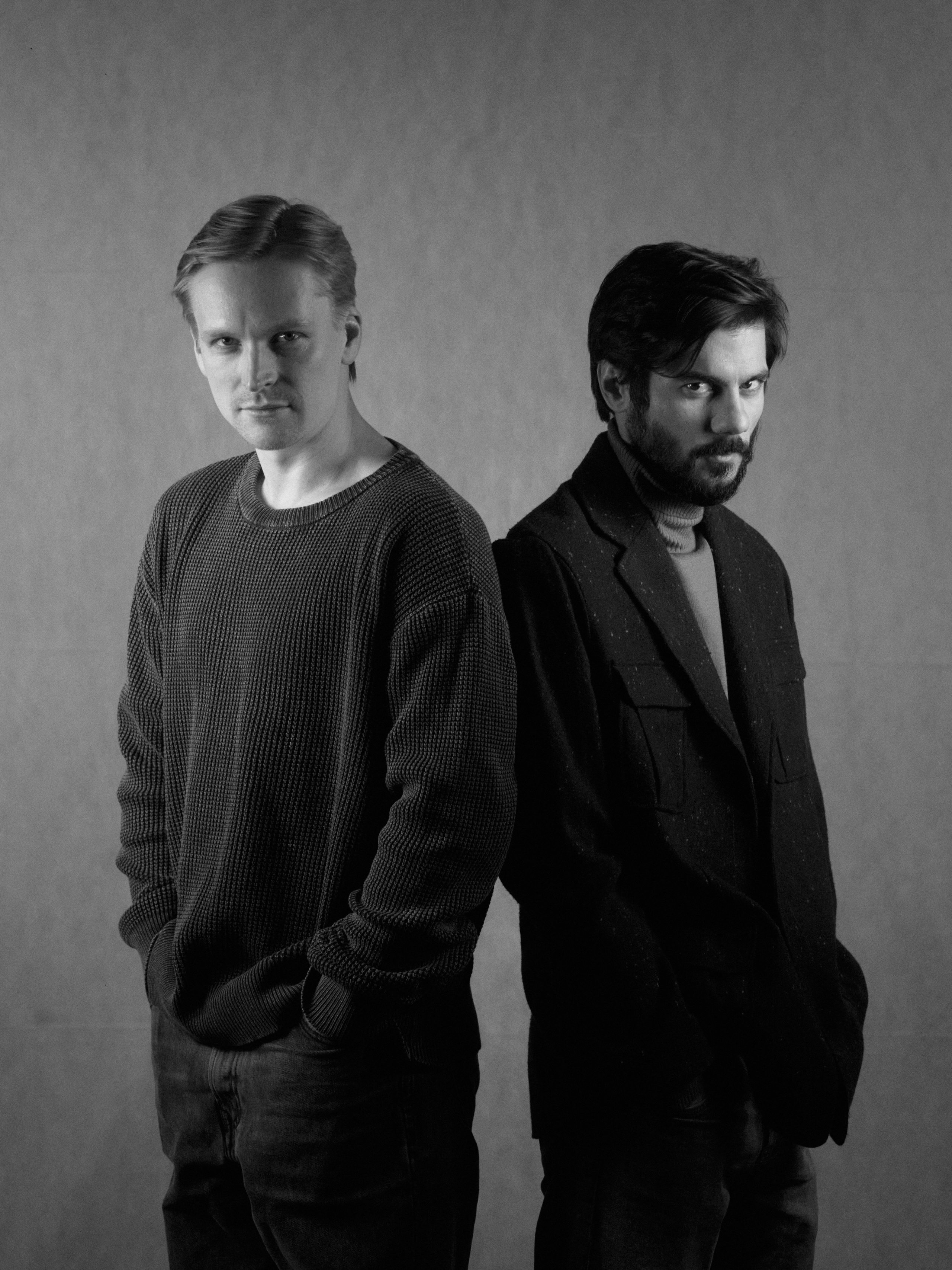 Актеры Асир Шогенов и Андрей Бражник. Фотограф Юлия Маринина