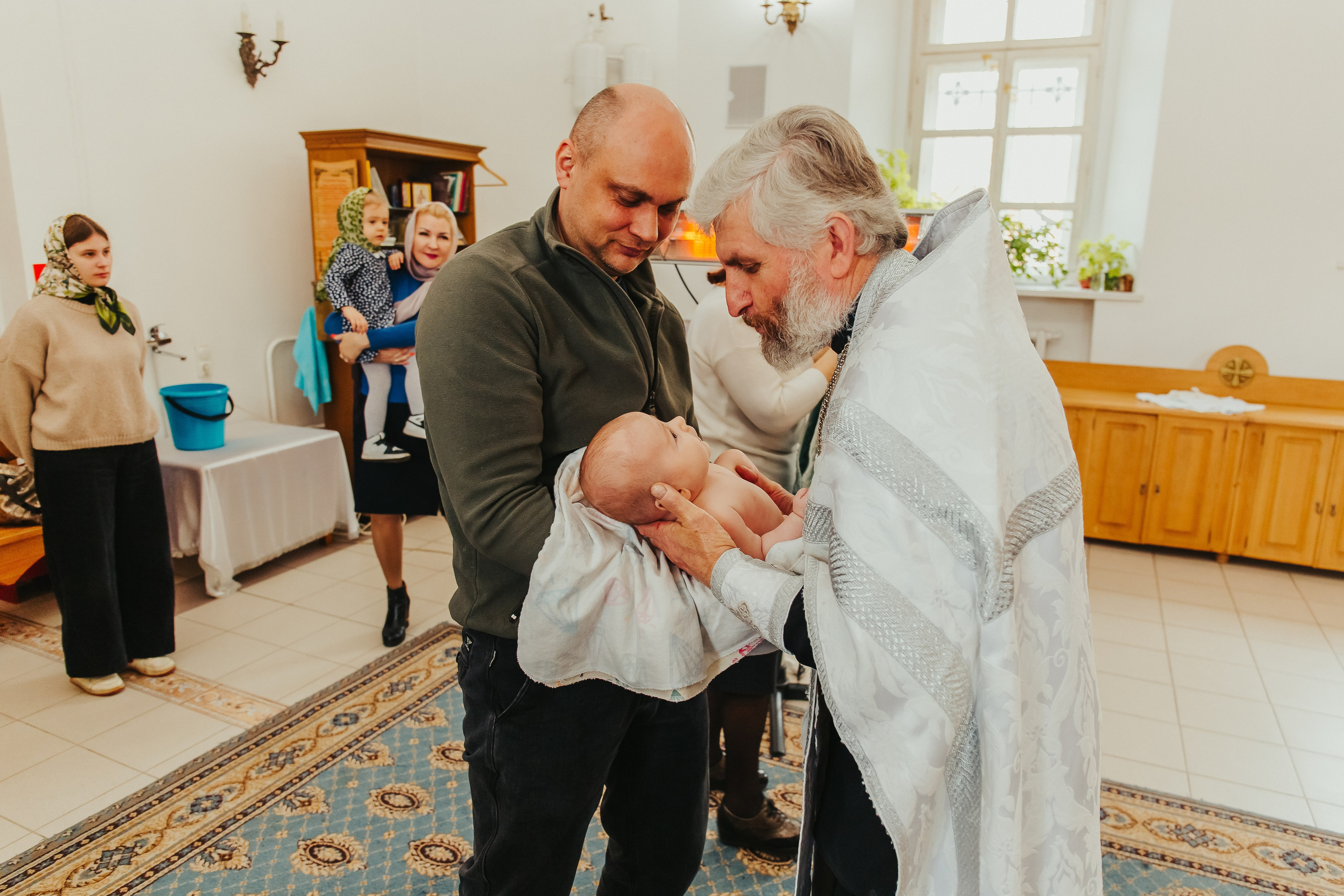 Фотосъемка крещения ребенка. Фотограф новорожденных и детский в Сергиевом Посаде Кругликова Юлия