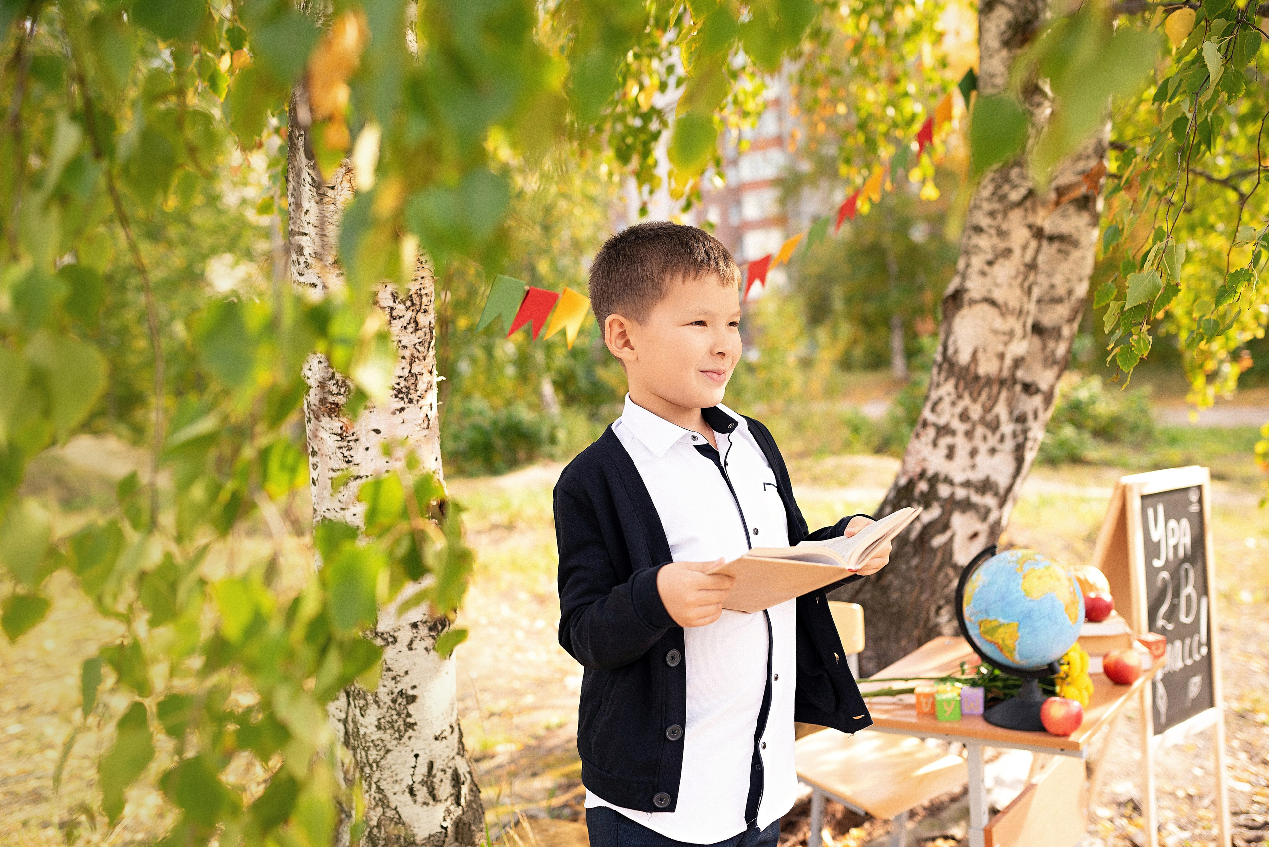 Фотосессия школьников в Сургуте