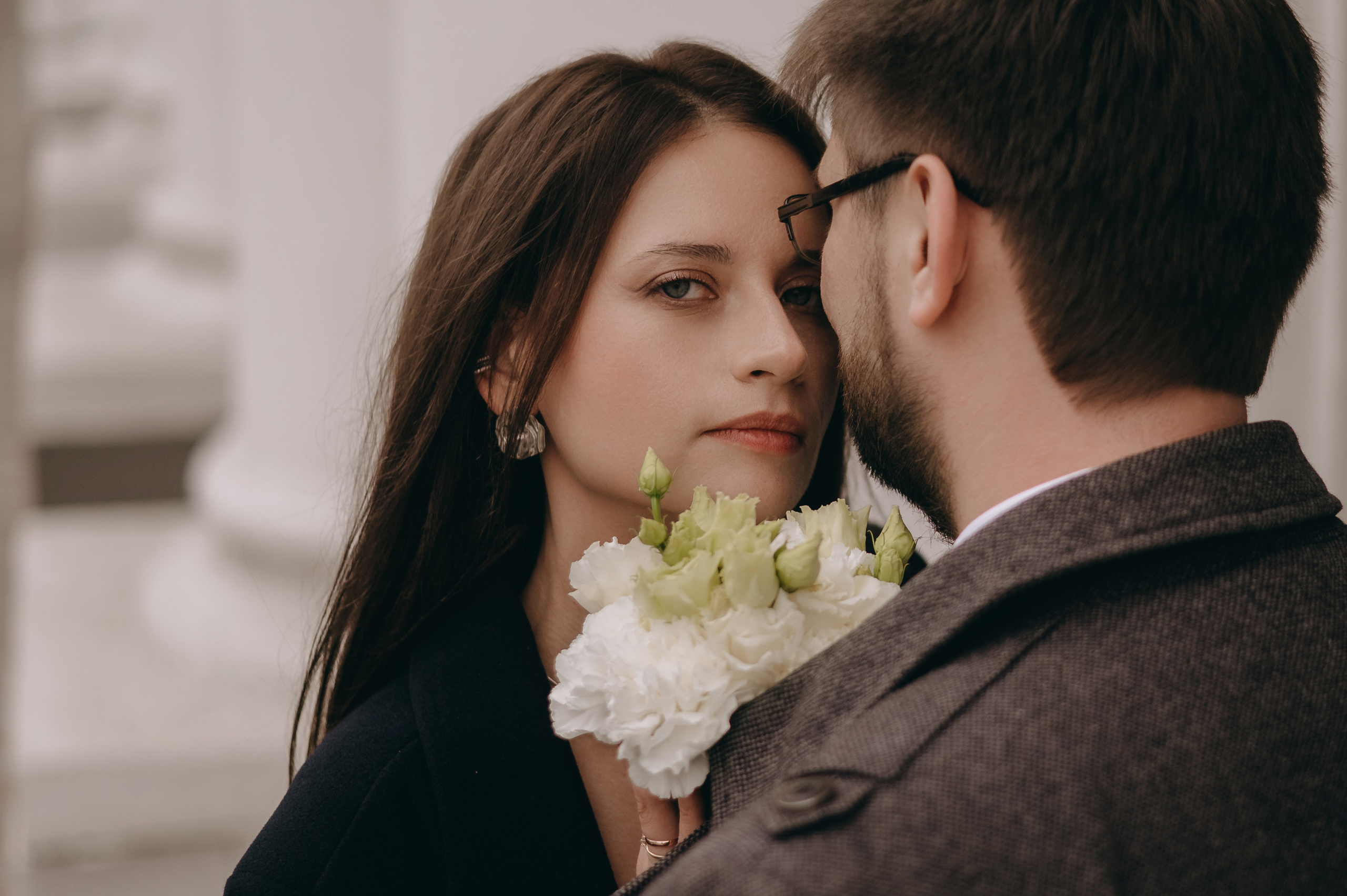 Дарья и Дмитрий — ноябрьская история. Фотограф Мария Стрелкова