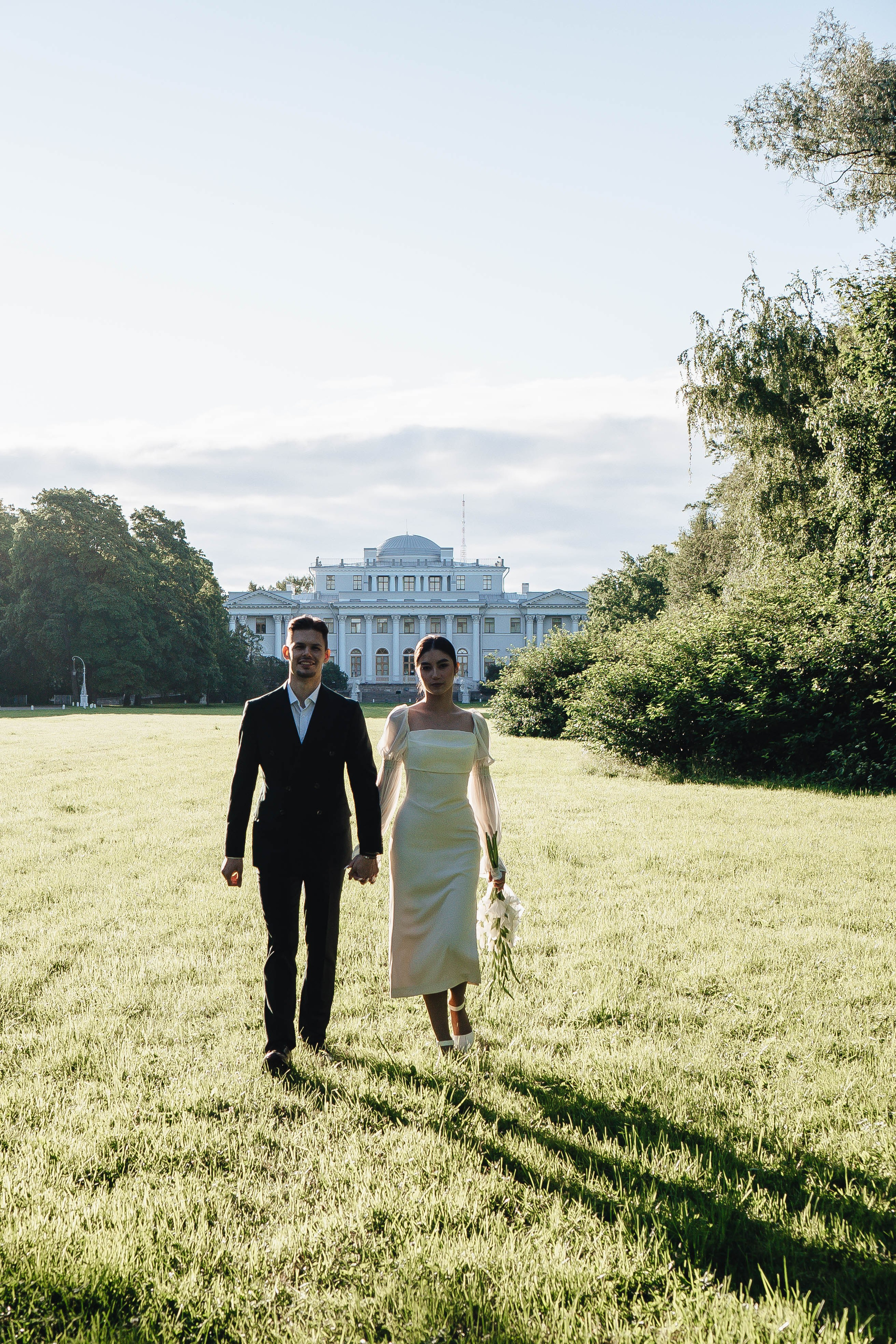 СВАДЕБНАЯ СЬЕМКА НА РАССВЕТЕ НА ЕЛАГИНОМ ОСТОРОВЕ. Профессиональный фотограф, Санкт-Петербург — Виктория Богомолова