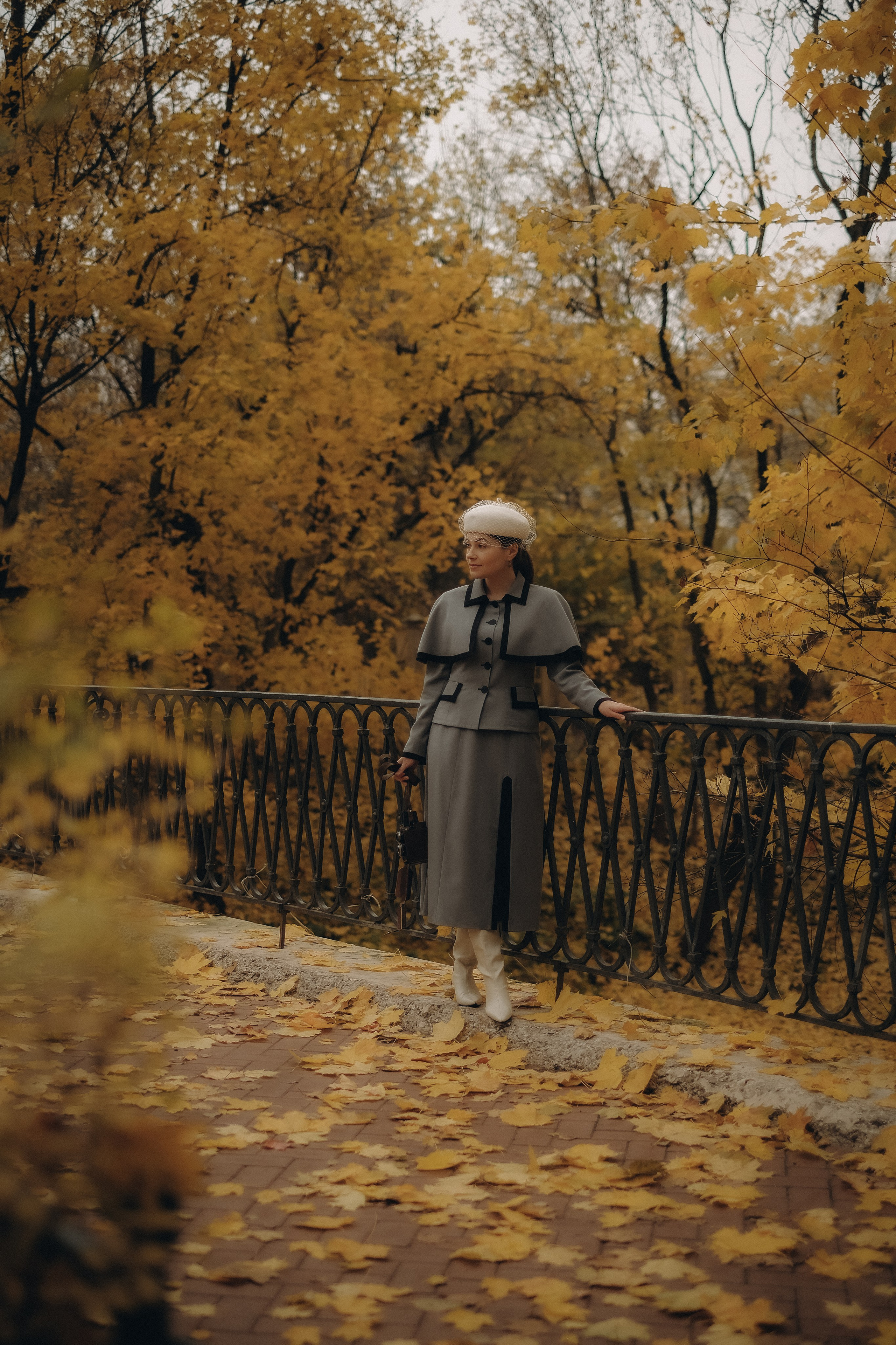 Осень в Нескучном саду. Свадебный и семейный фотограф в Москве Инника Кетлер