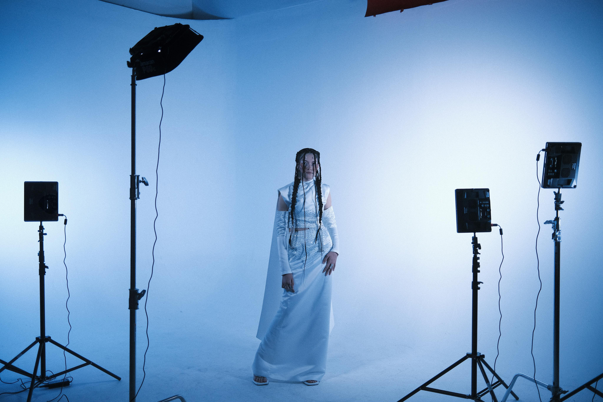 Свет на площадке Elle. Гаффер в Алматы | Саян