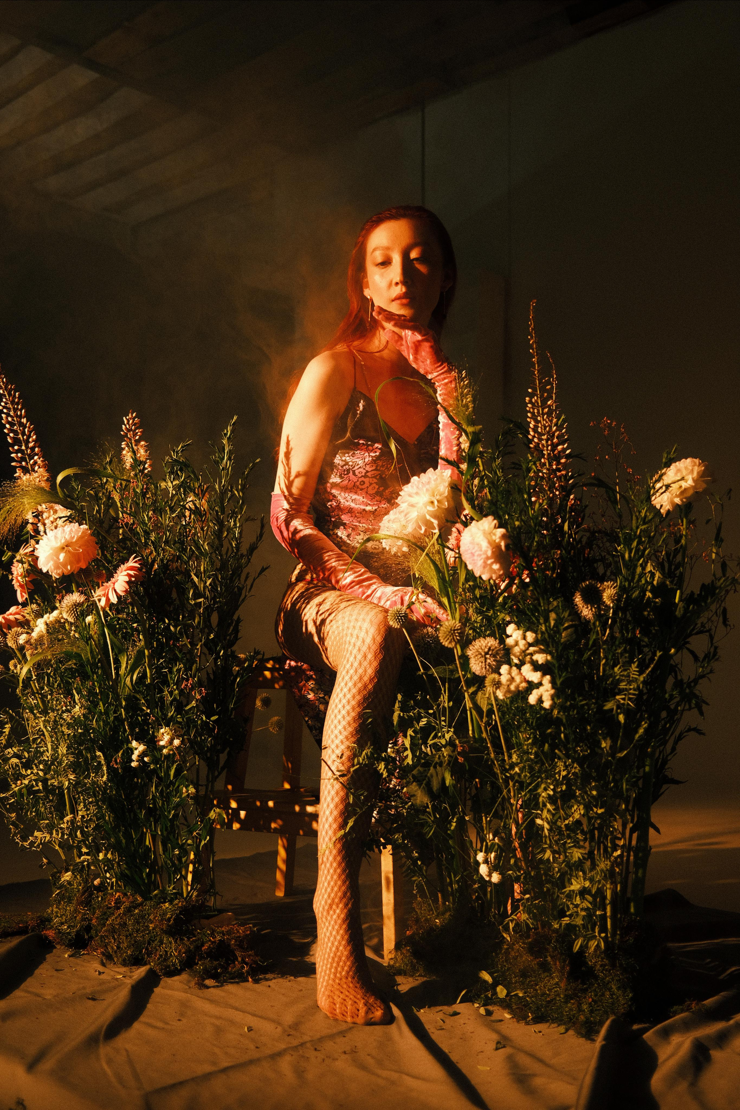 Цветочный ренессанс для Elle. Гаффер в Алматы | Саян