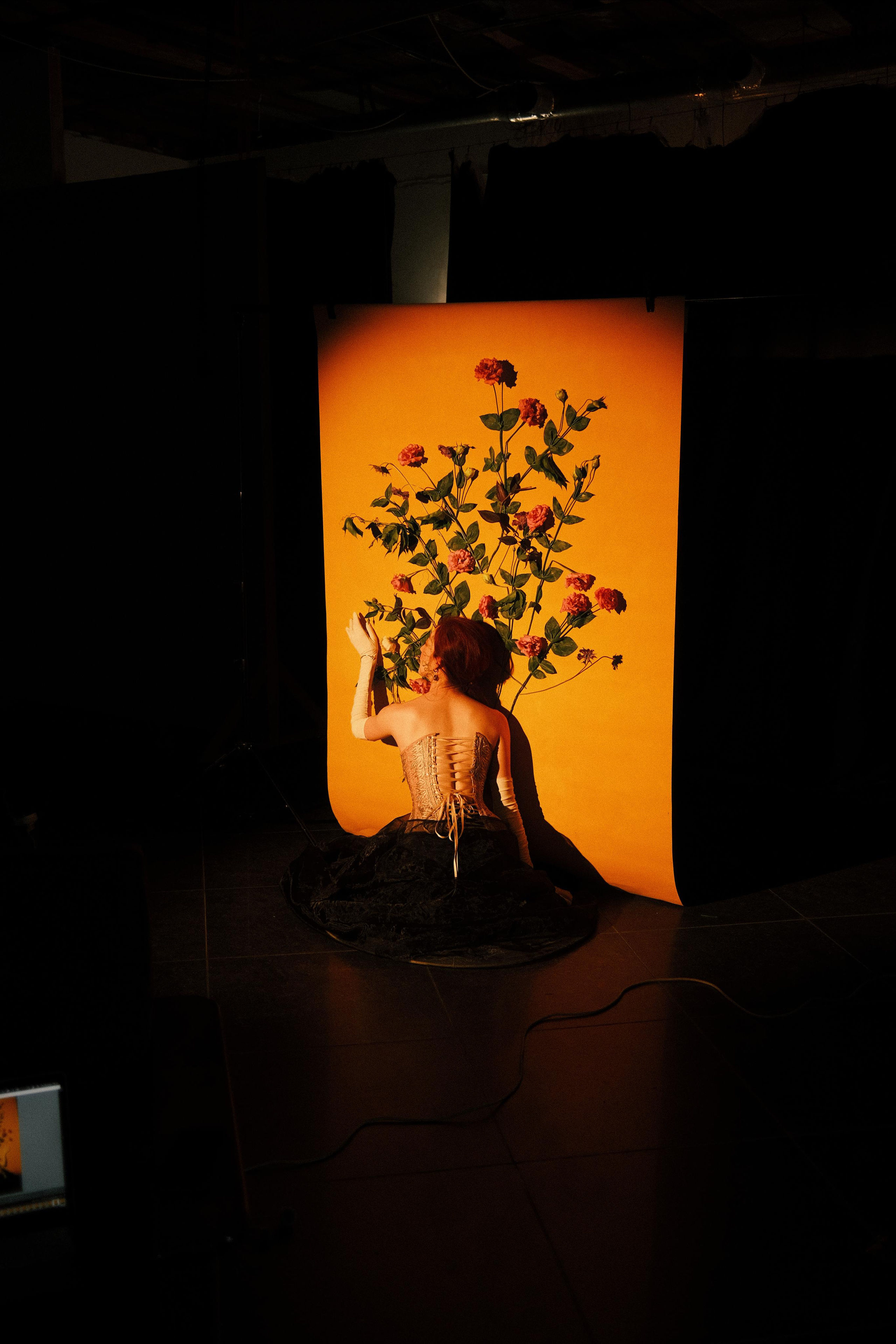 Цветочный ренессанс для Elle. Гаффер в Алматы | Саян