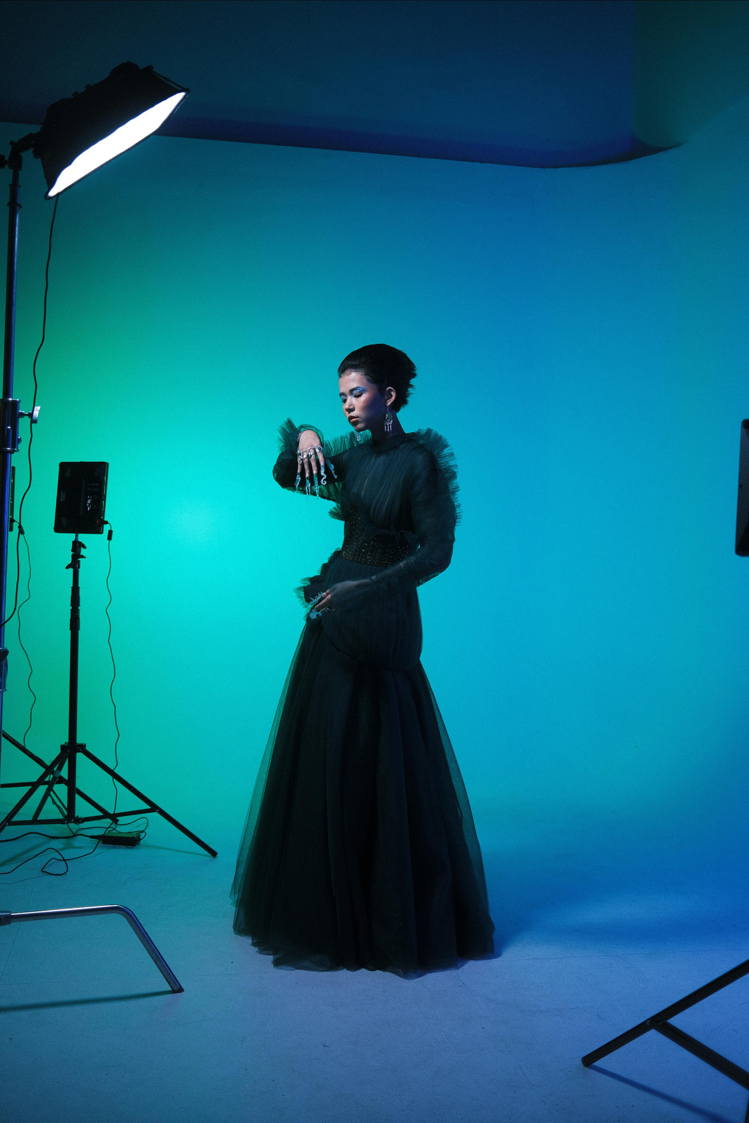 Свет на площадке Elle. Гаффер в Алматы | Саян