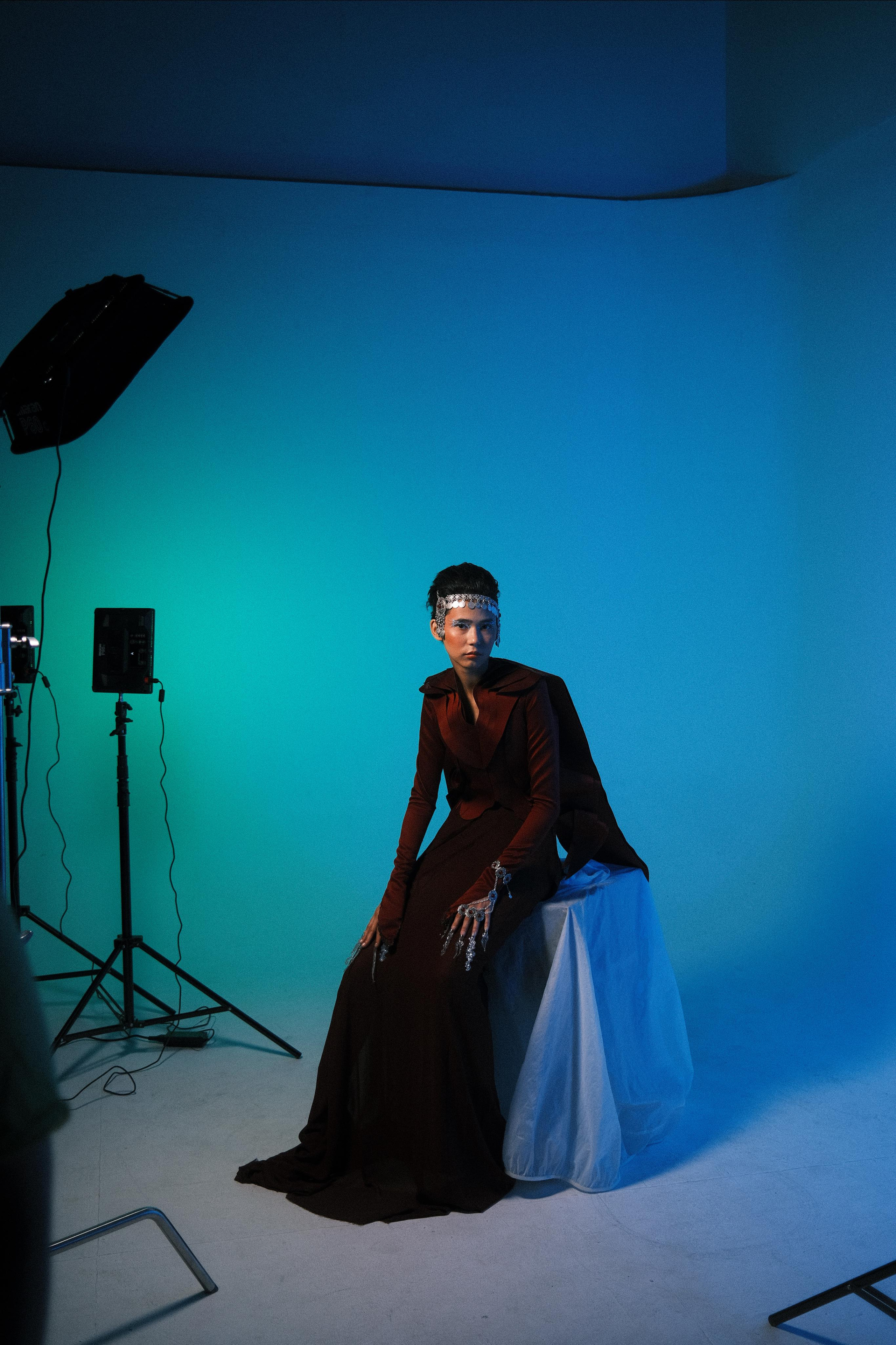 Свет на площадке Elle. Гаффер в Алматы | Саян