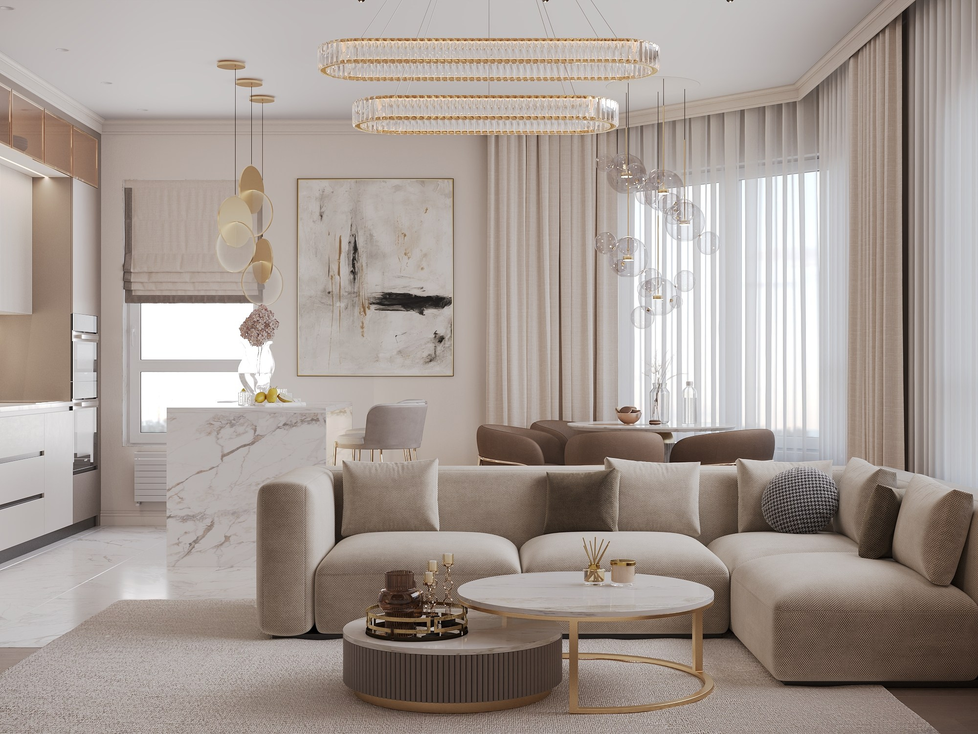 ЖК Ньютон. БК студия дизайна интерьера