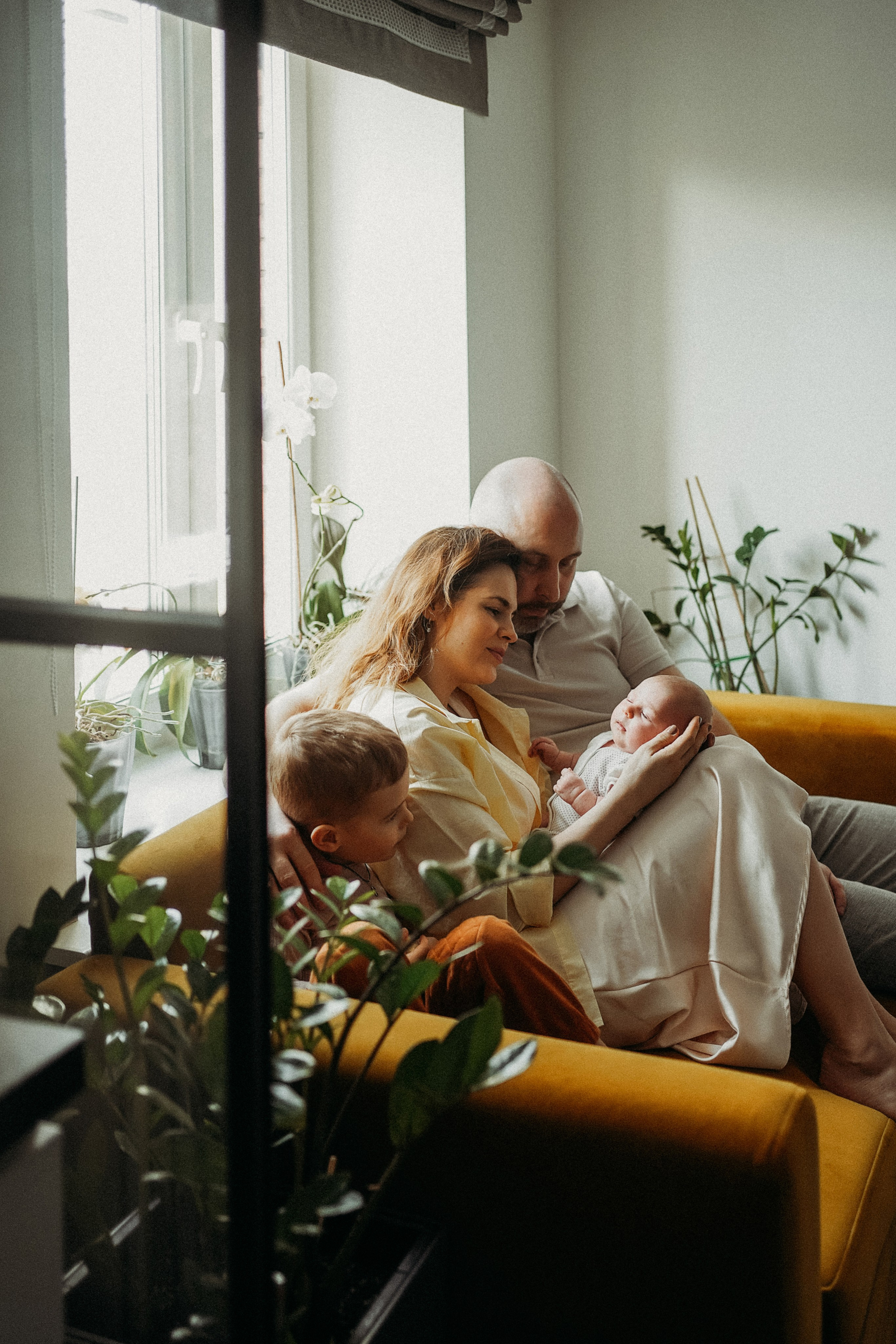 Елена, Андрей и малыши. Фотограф Наталья Колганова