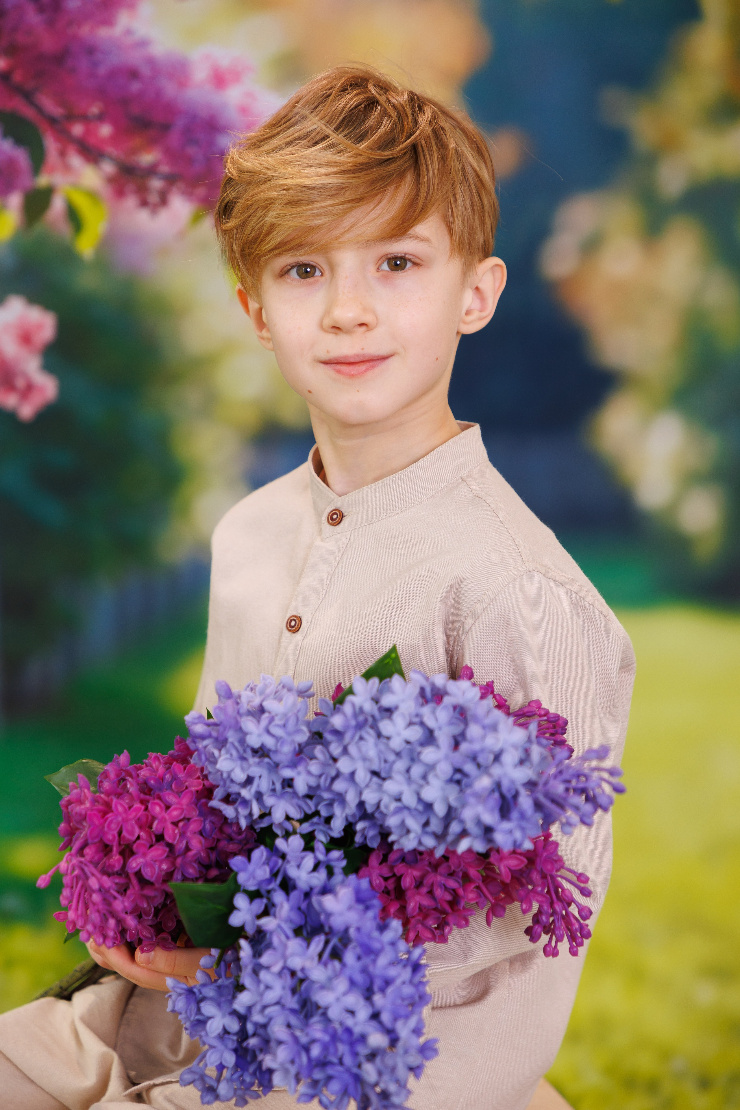 Сирень. Детская фотостудия Москва