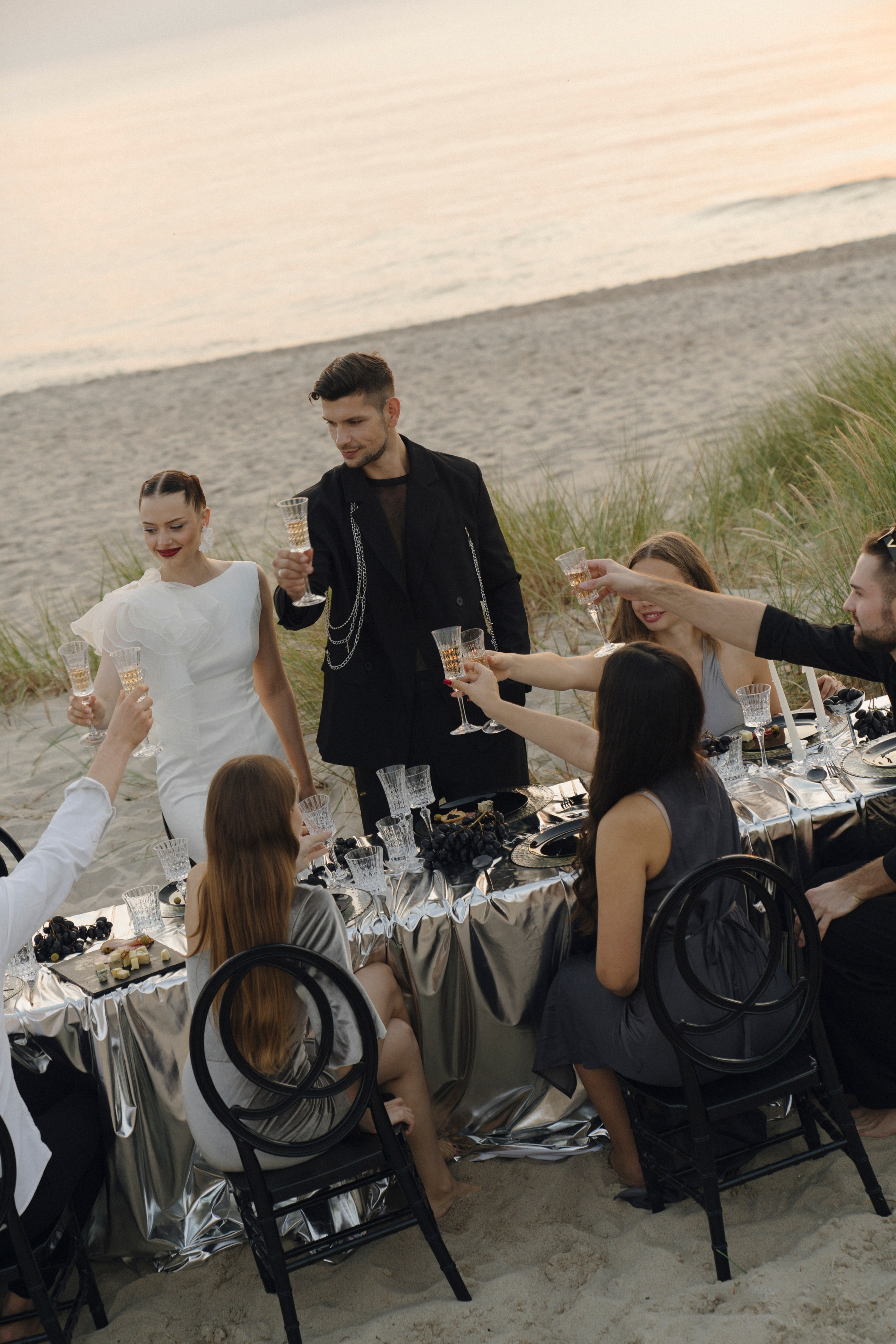 Пляж. Свадебный фотограф Наташа Брифли