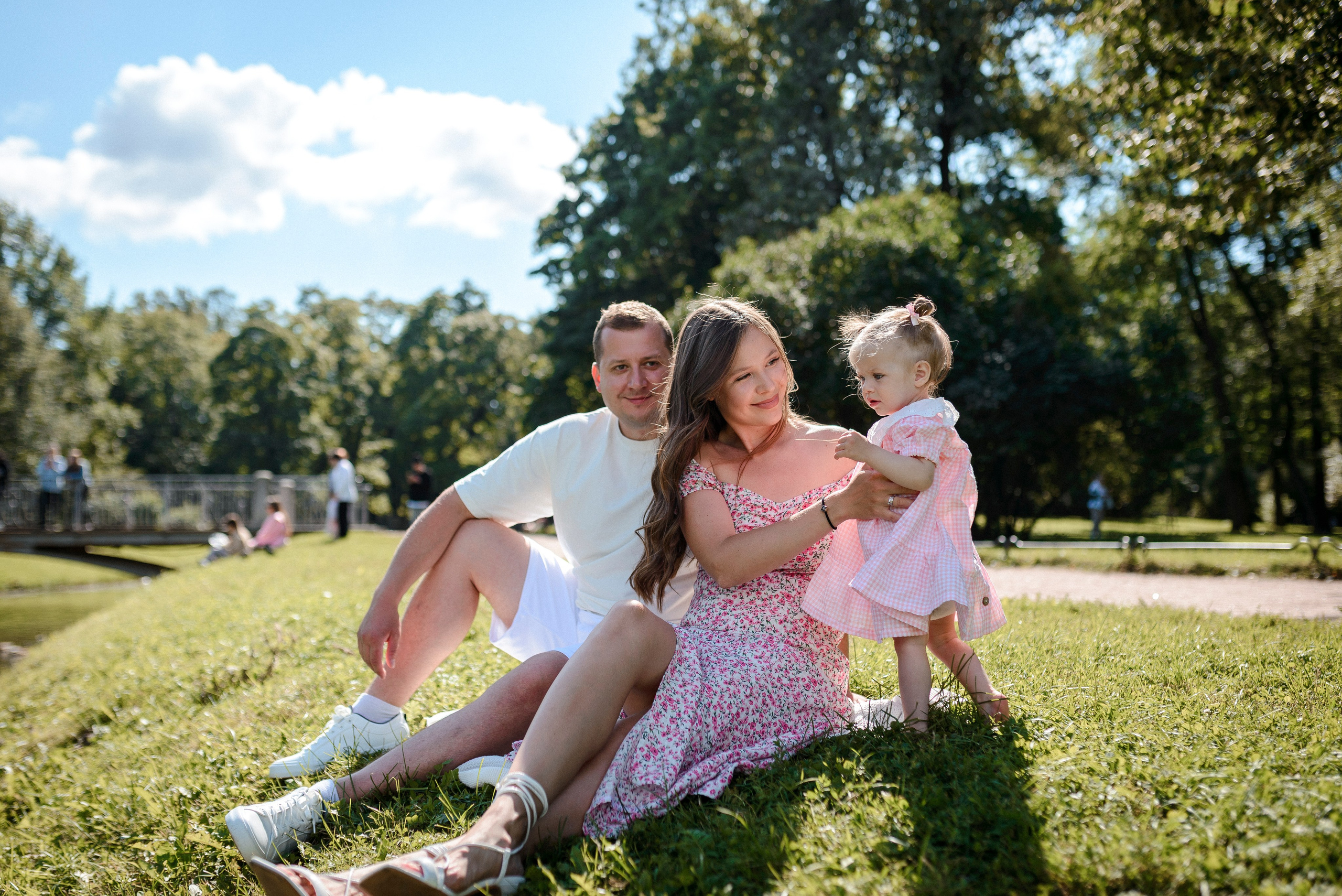 Прогулка в парке. Семейный и детский фотограф в Санкт-Петербурге Городнова Татьяна