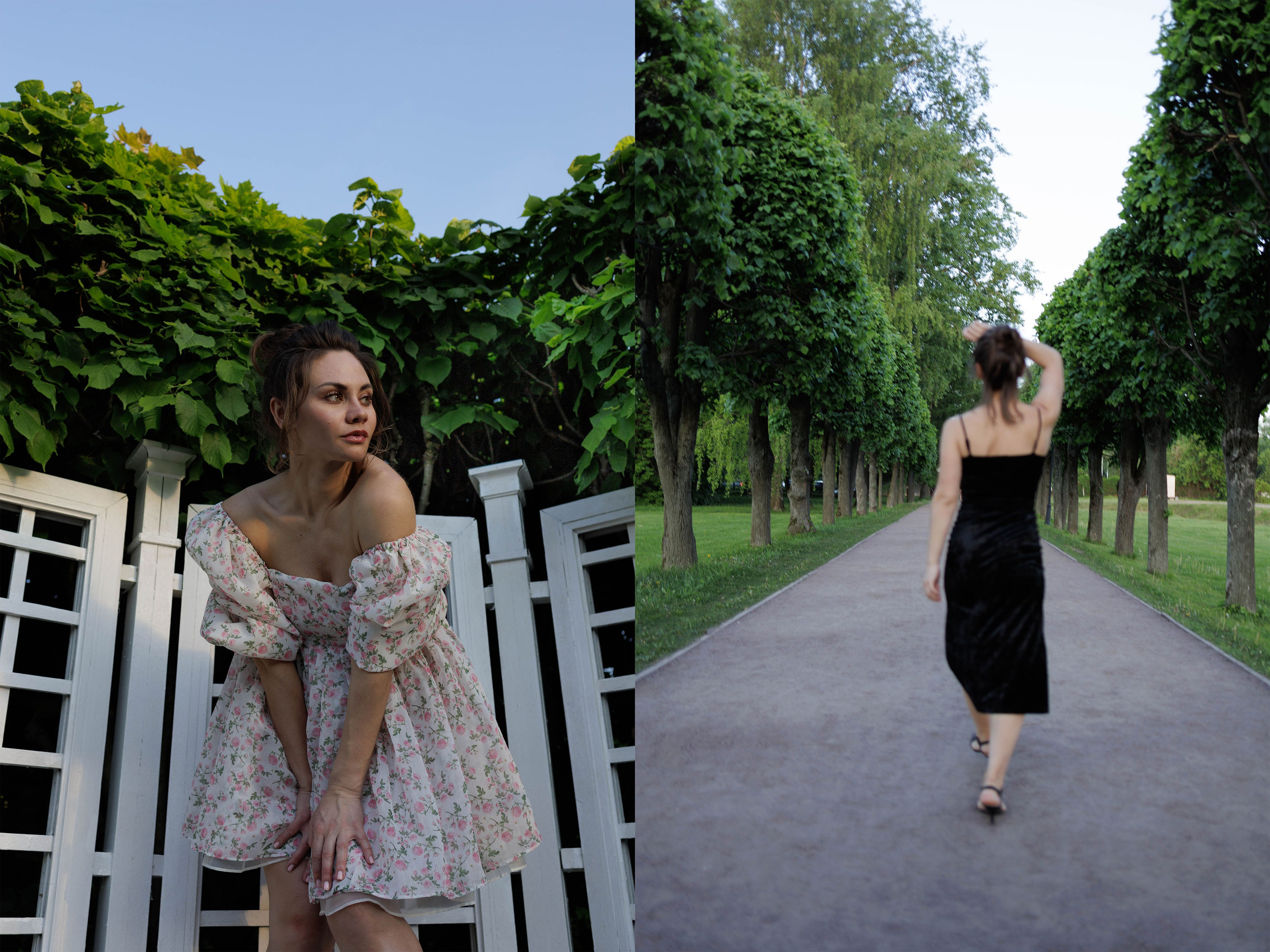 Фотосессия в парке Марии. Женский портрет вне времени. Санкт-Петербург