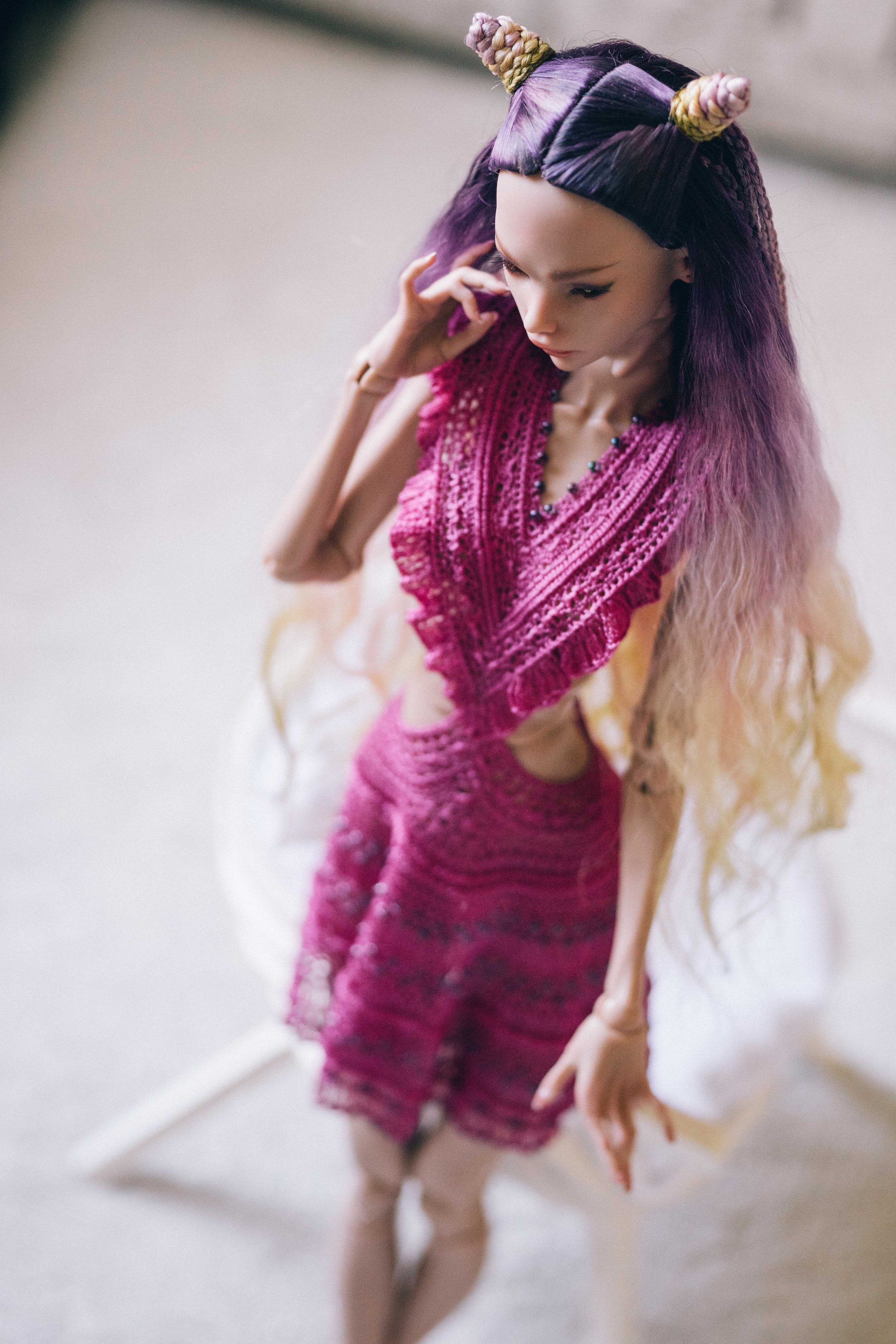 2024. Ombra di seta — эксклюзивная одежда ручной работы для авторских кукол