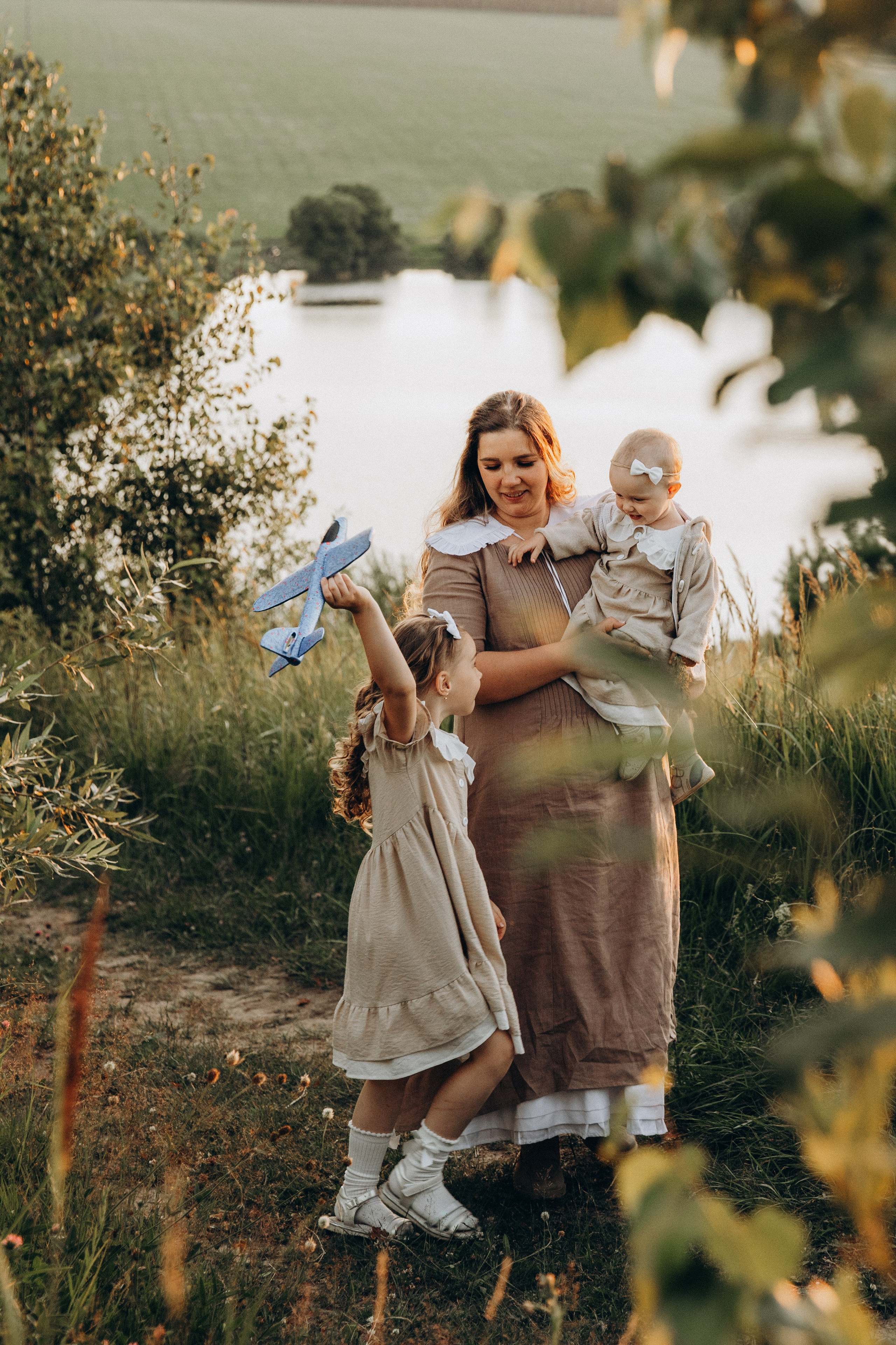 Летний вечер с семьей. Семейный фотограф документалист в Пензе Лопатинская Татья