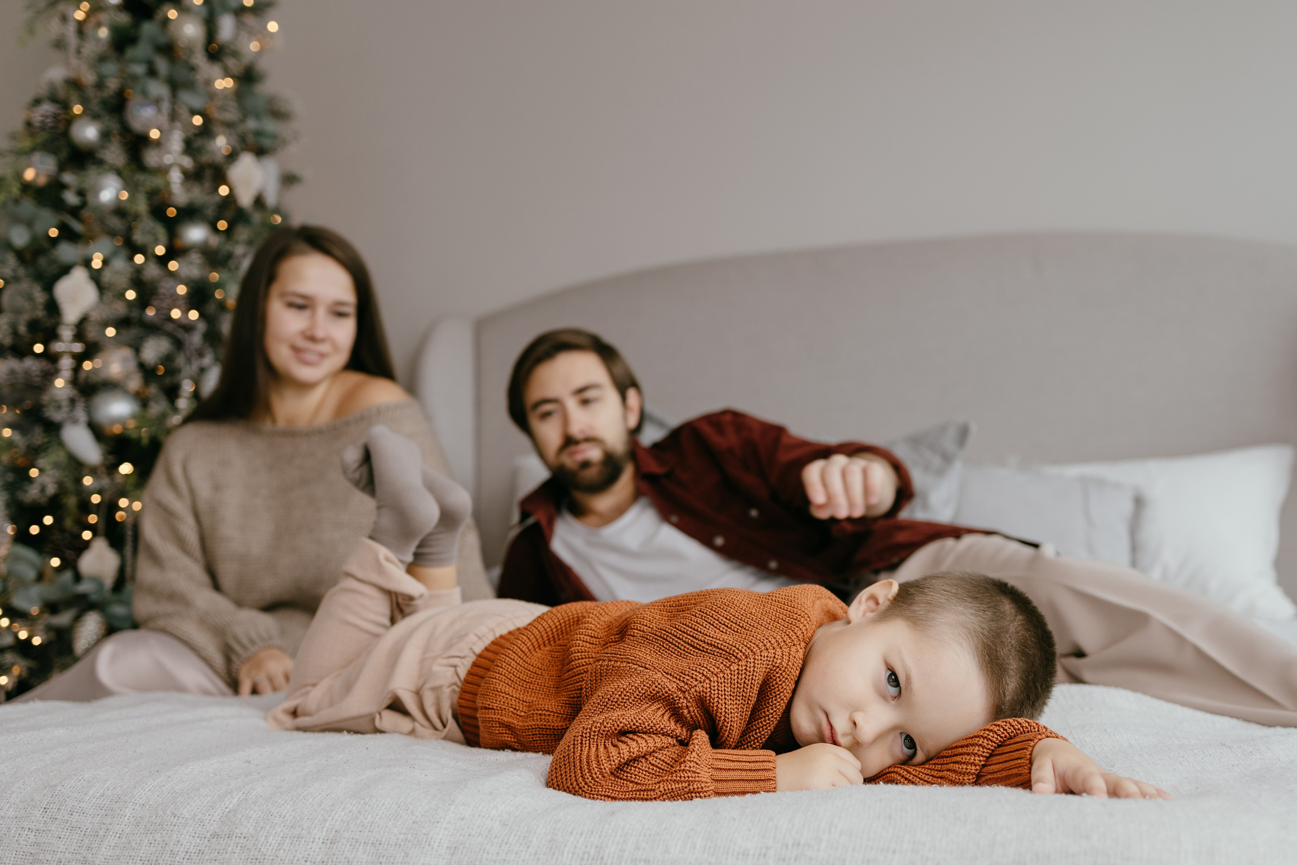 Новогодний переполох. История Марка. Семейный и детский фотограф в Санкт-Петербурге — Лаврова Ольга