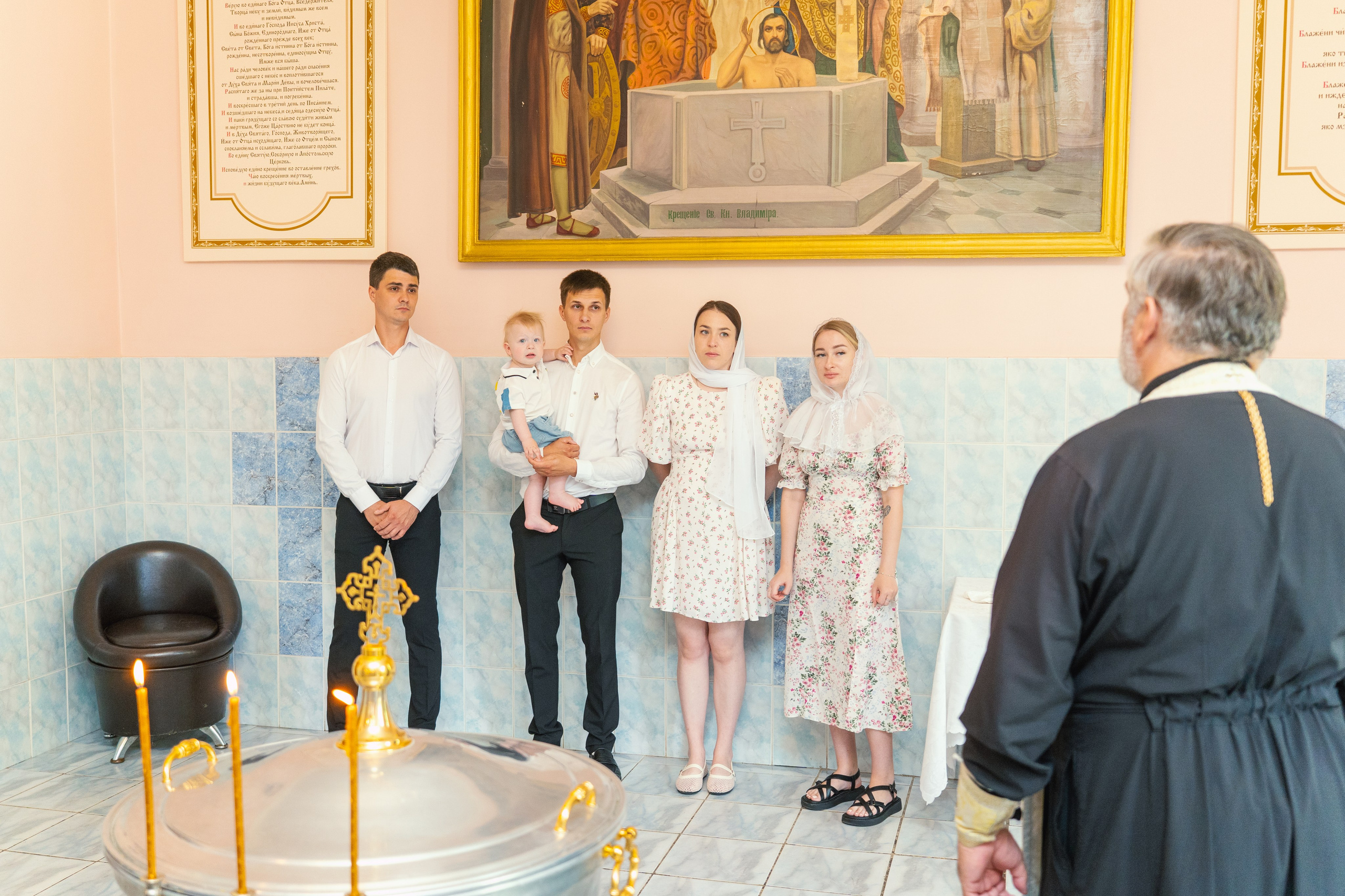 Фотосъёмка крещения Волгоград