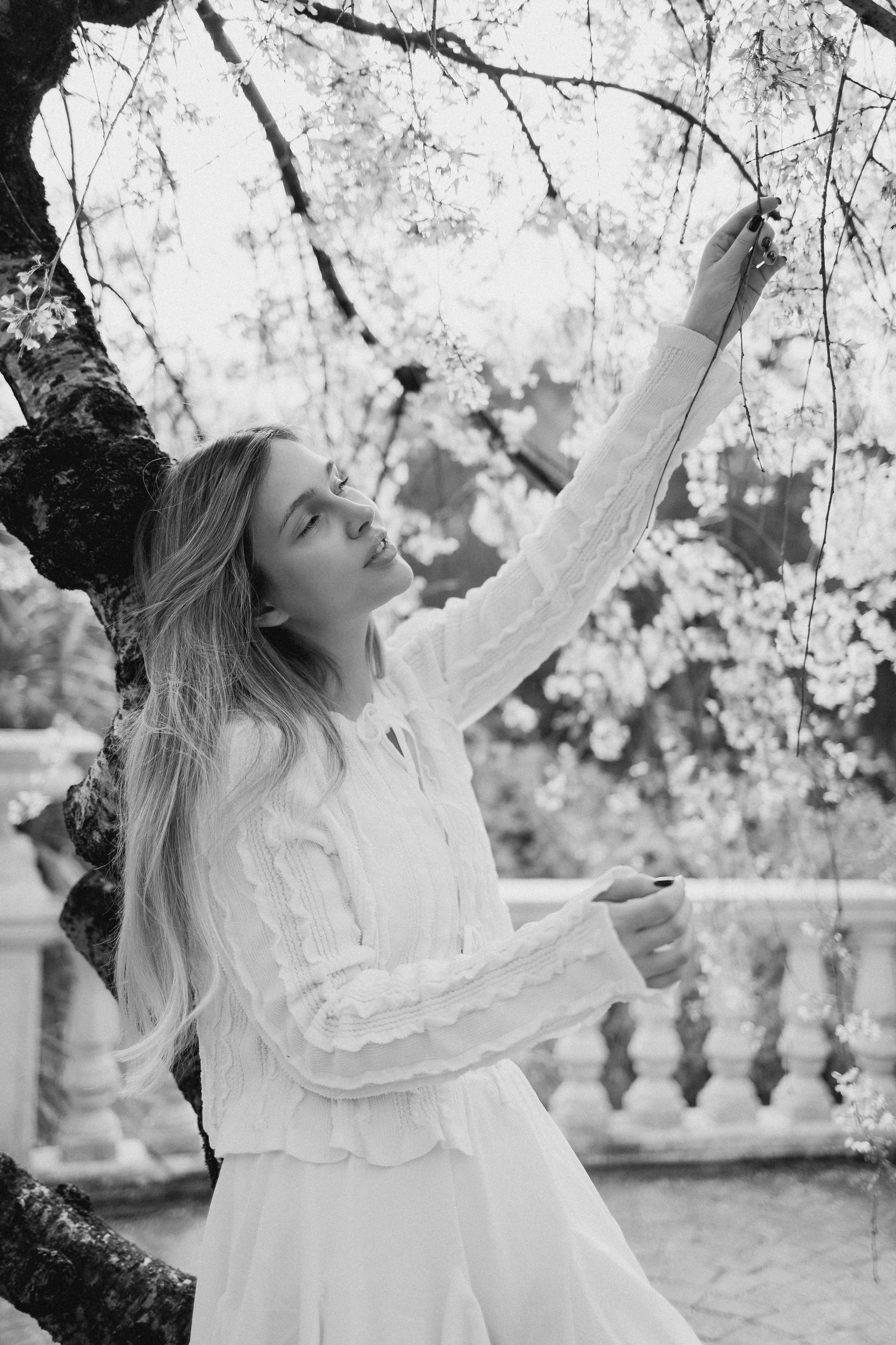 Света в сакуре. Фотограф Сочи Адлер Сириус Красная поляна Олеся Минив