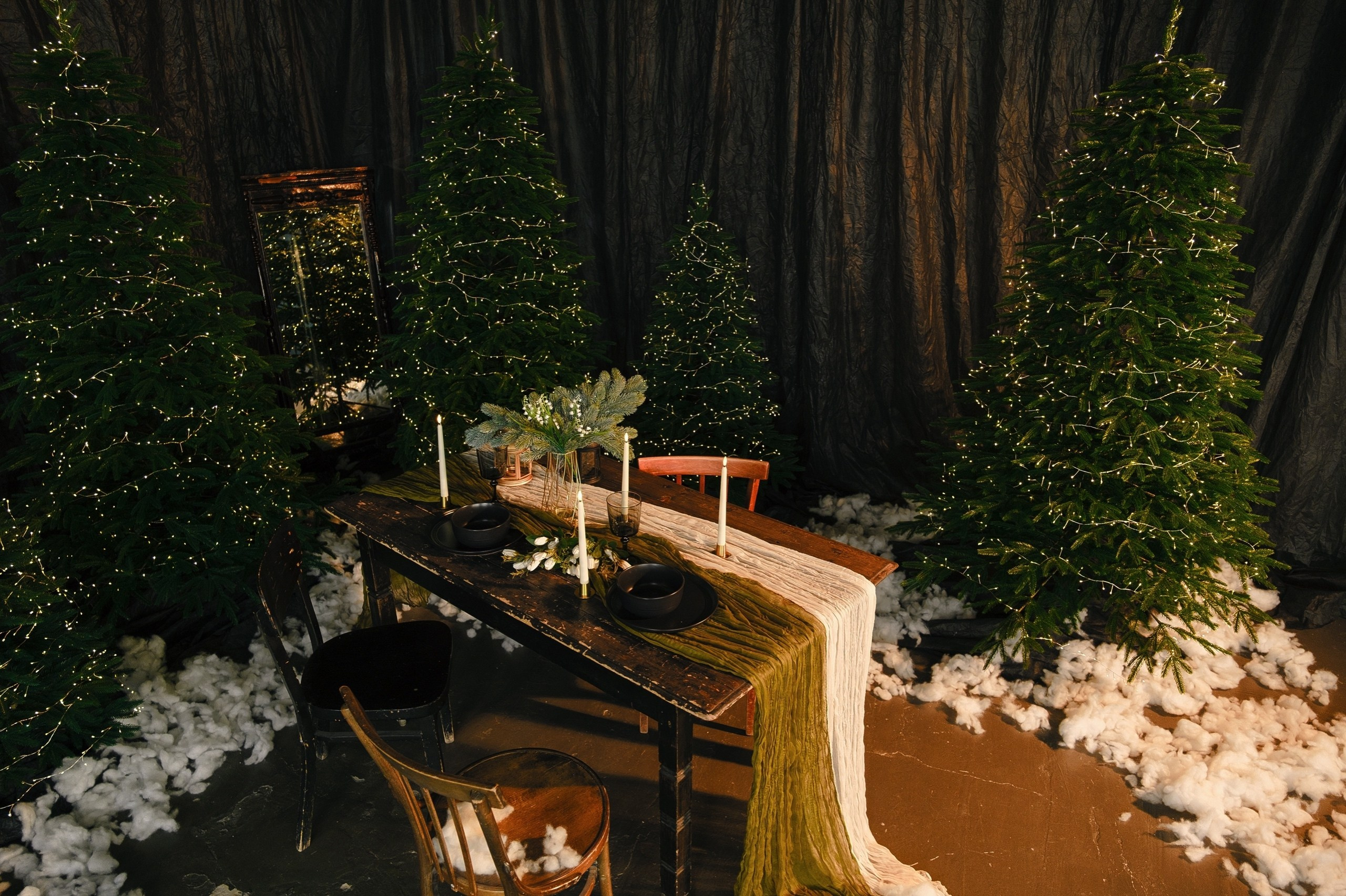 Новогодний зал PETER в студии 5LOFT. Свадебный и семейный фотограф в Ижевске