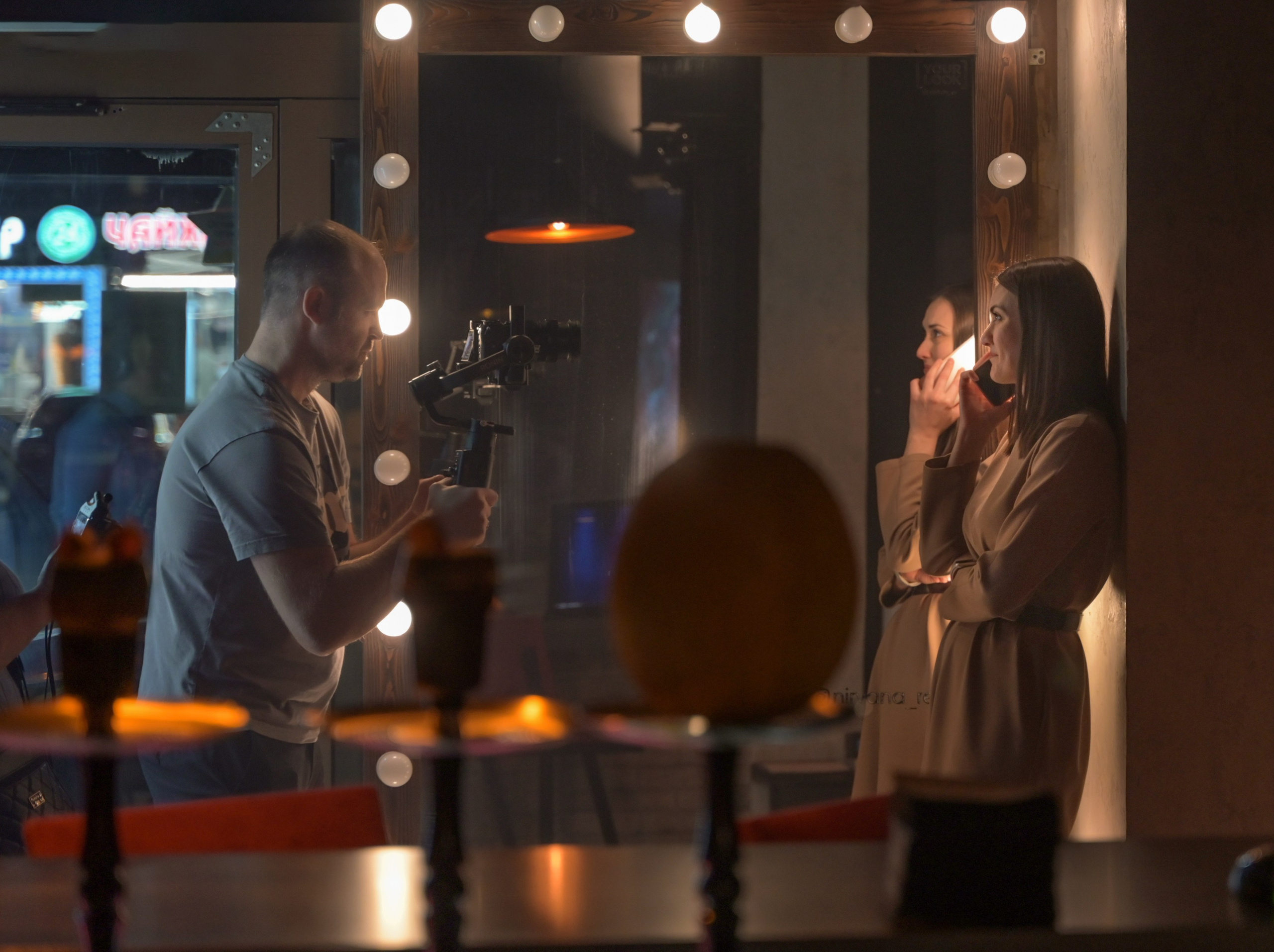 Съемка фильма «Добро». День второй. Портретный фотограф в Москве Казьмина Олеся