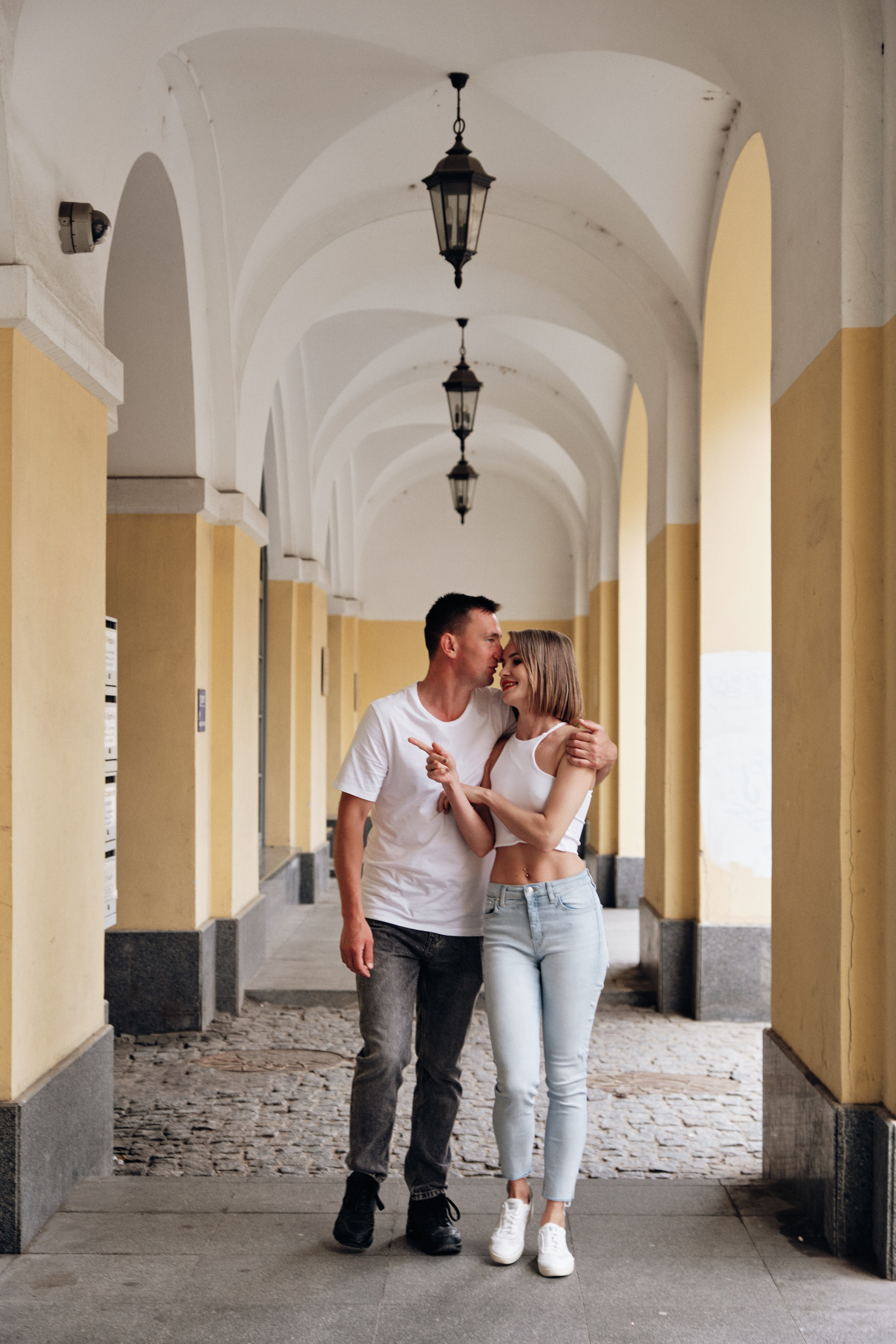 Lovestory фотосессия в СПб на улице